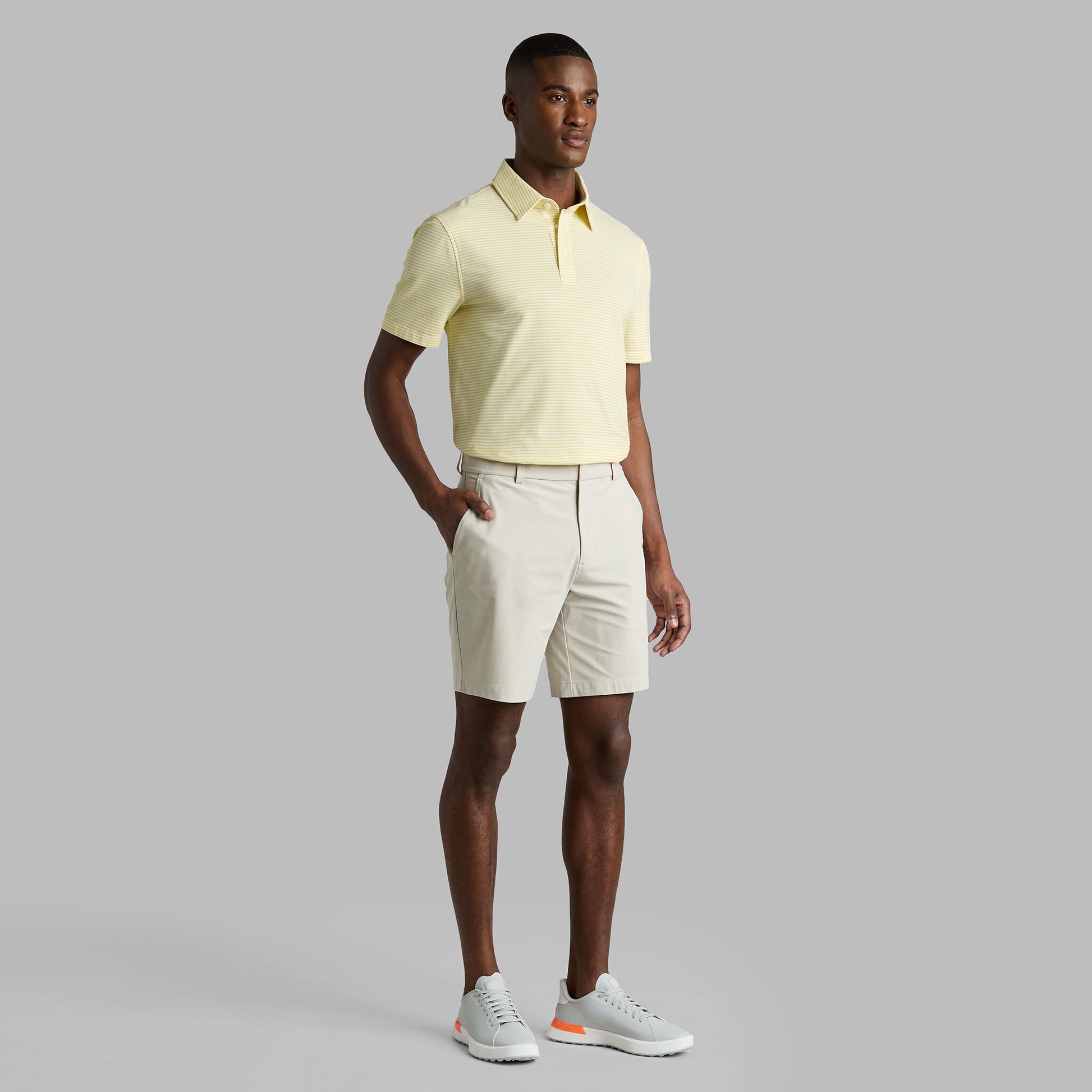 ALL PLAY STRIPE STRETCH KNIT POLO | G/FORE US