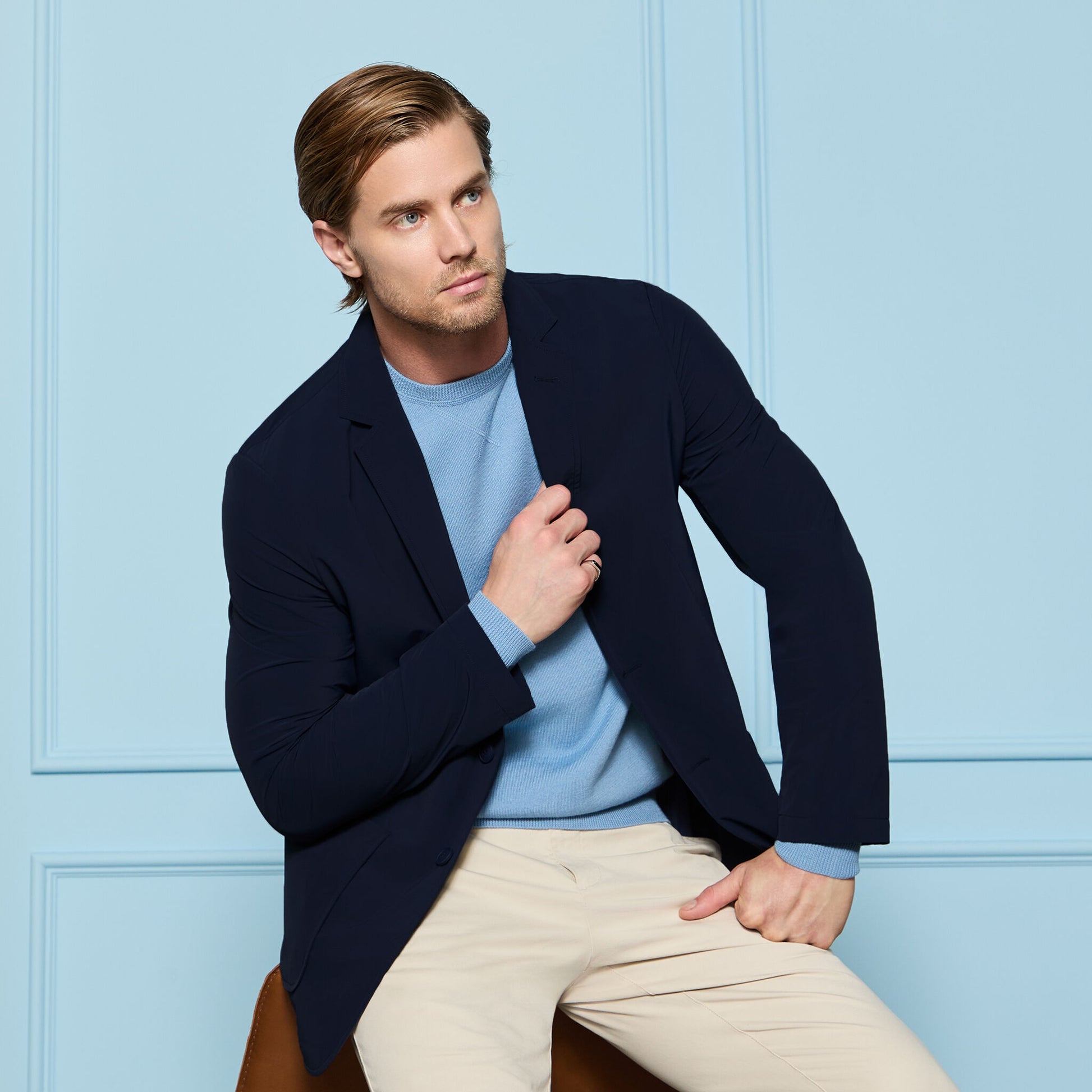 COMPACT STRETCH TRAVEL BLAZER | G/FORE