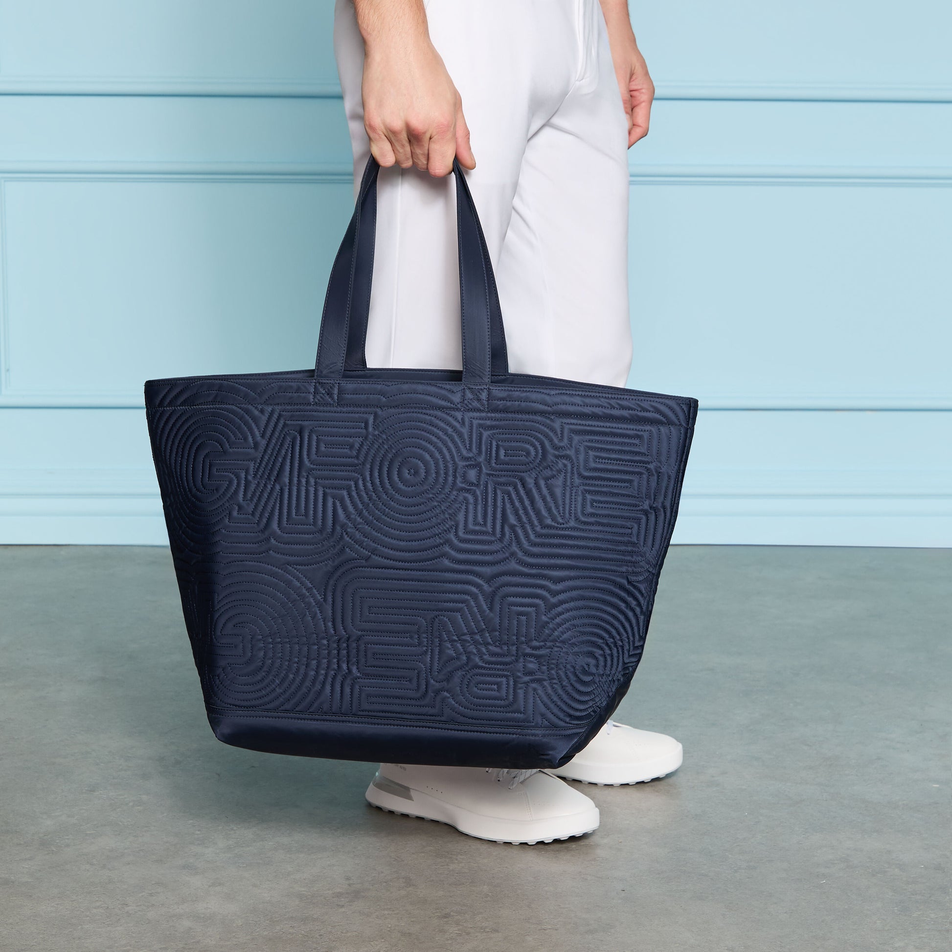 TRIPPY QUILTED CLUB TOTE BAG | G/FORE New