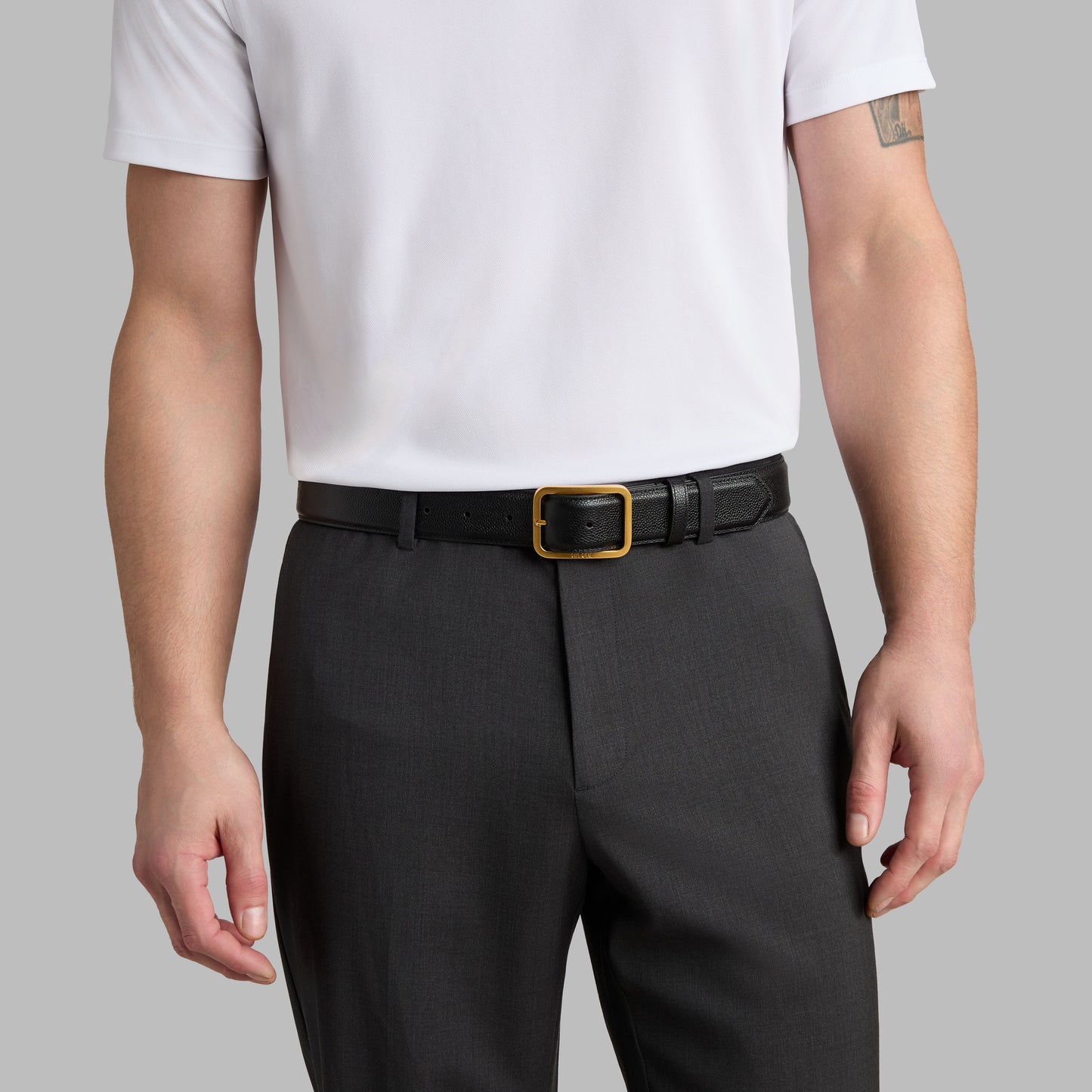 LUXE PEBBLE LEATHER BELT | G/FORE