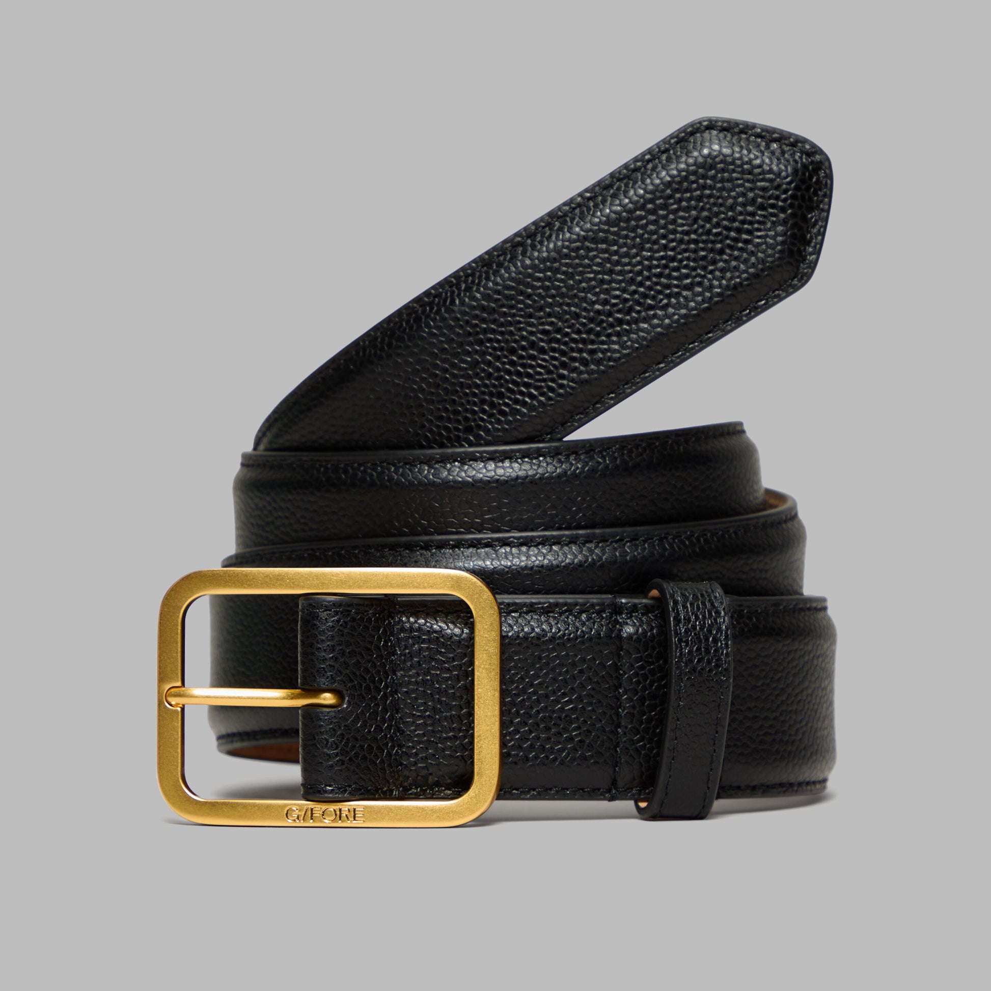 LUXE PEBBLE LEATHER BELT | G/FORE