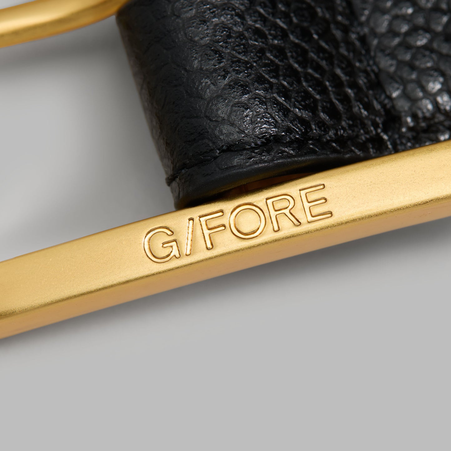 LUXE PEBBLE LEATHER BELT | G/FORE