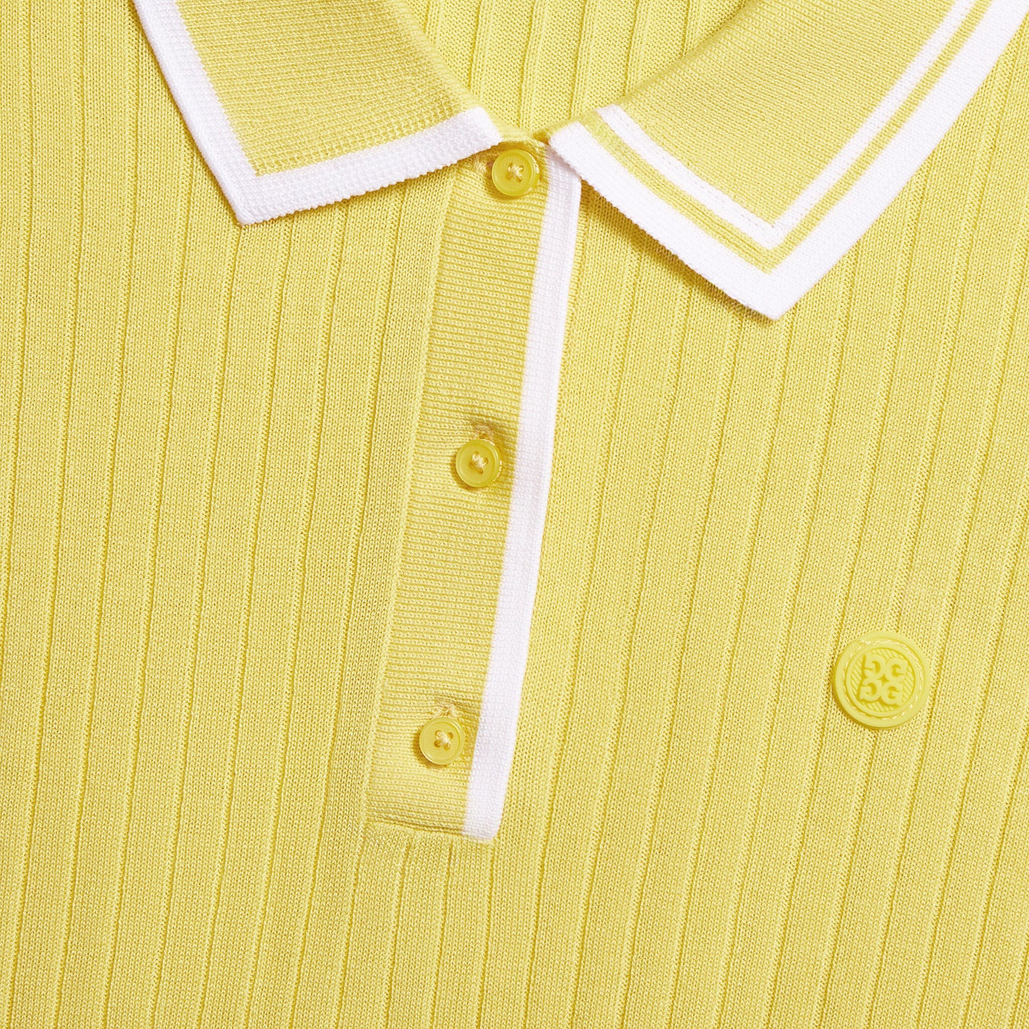 RIBBED KNIT SWEATER POLO | G/FORE Discount