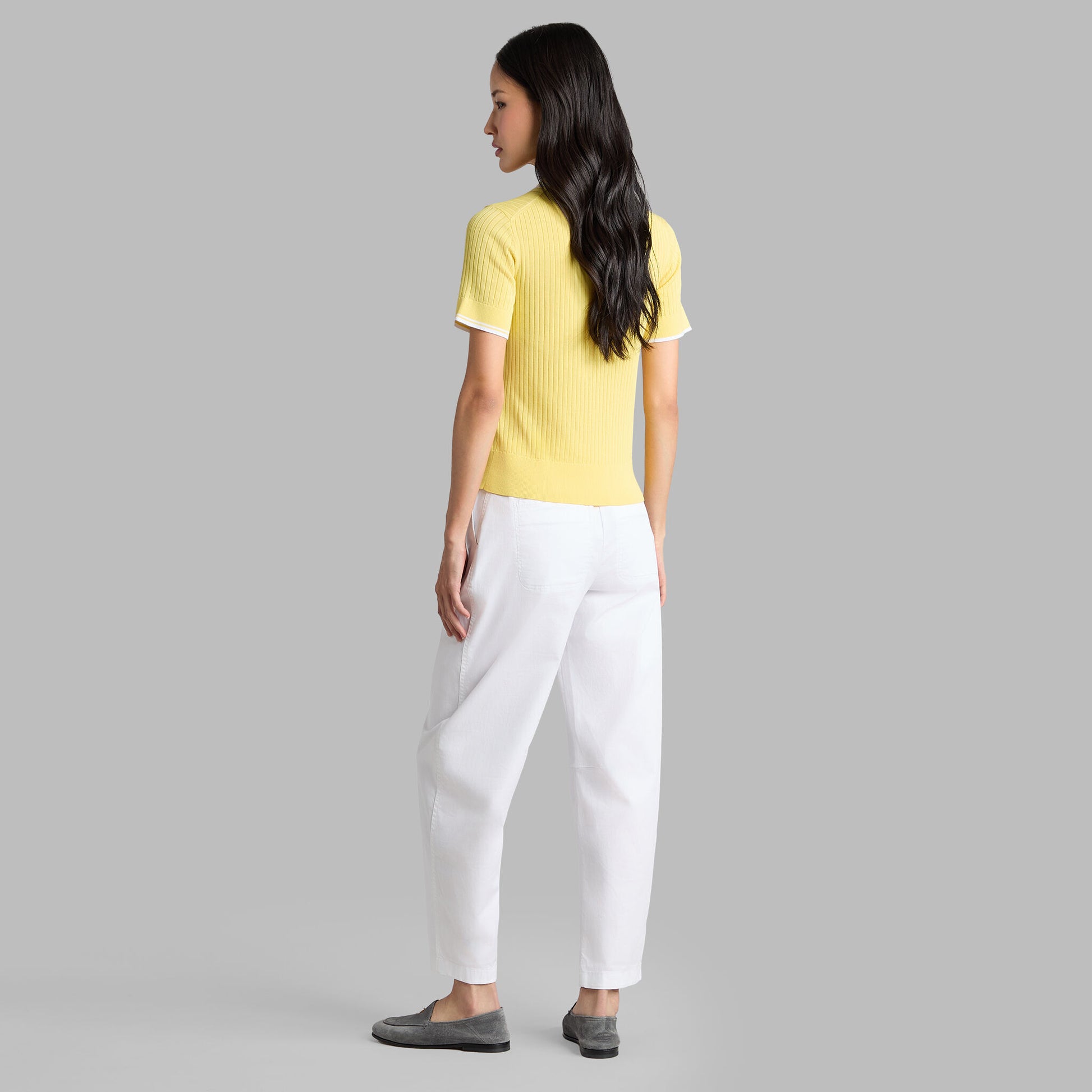 RIBBED KNIT SWEATER POLO | G/FORE Discount