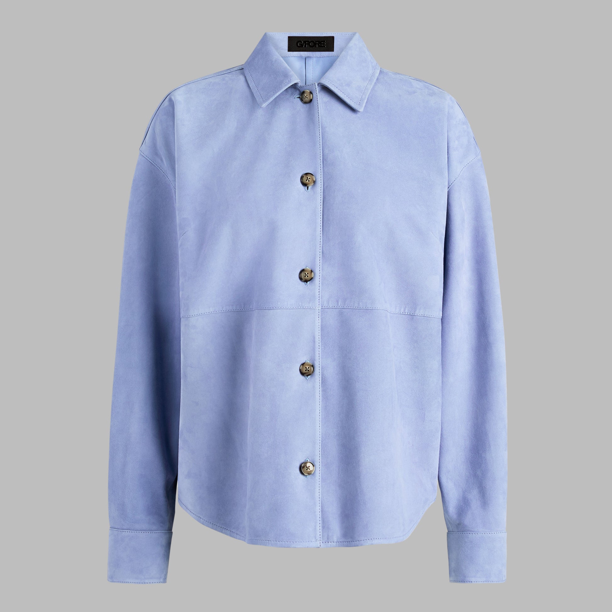 RELAXED FIT SUEDE SHIRT JACKET | G/FORE Near me