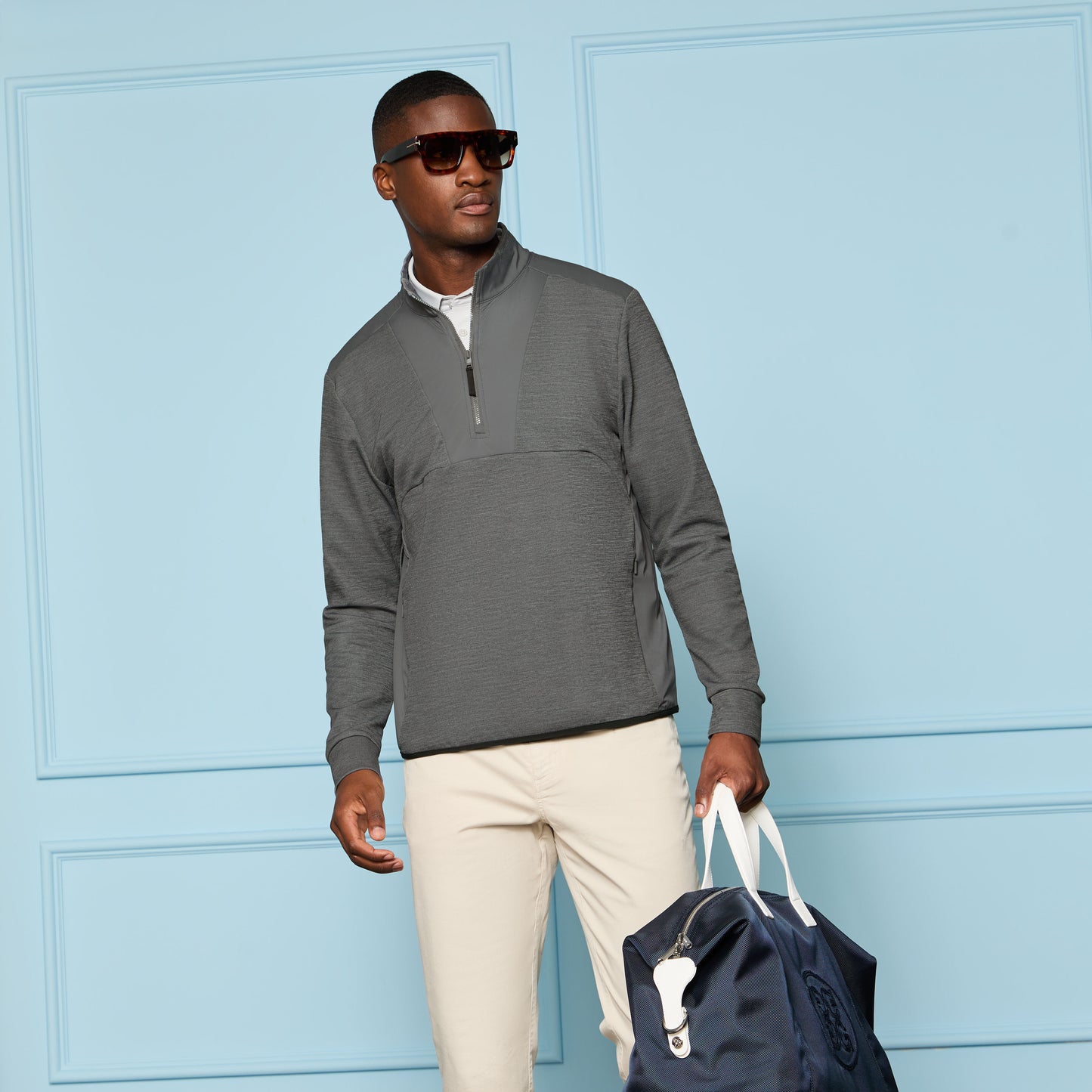 DOUBLE KNIT PULLOVER | G/FORE For Sale
