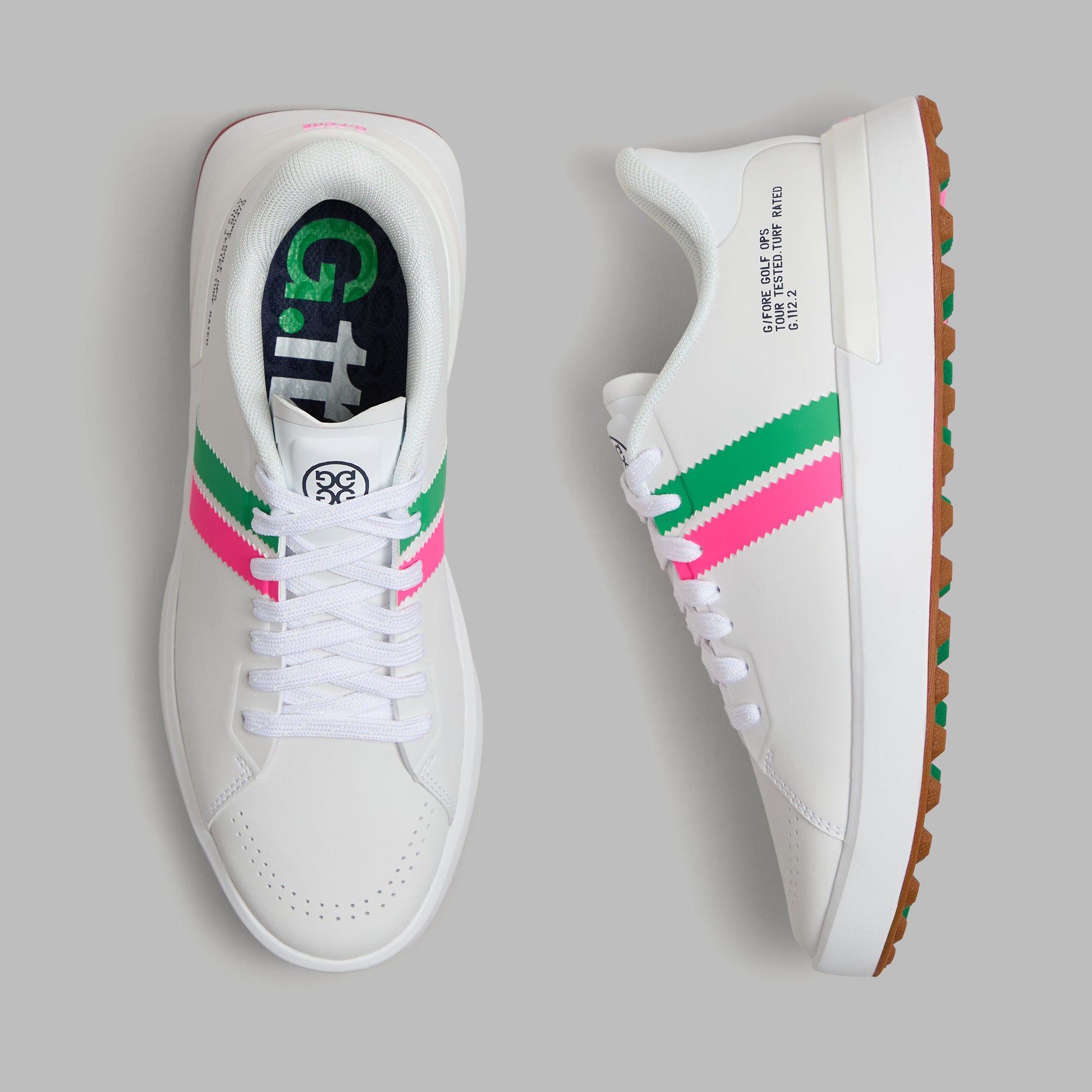 G.112 STRIPE KILTIE GOLF SHOE | G/FORE Online