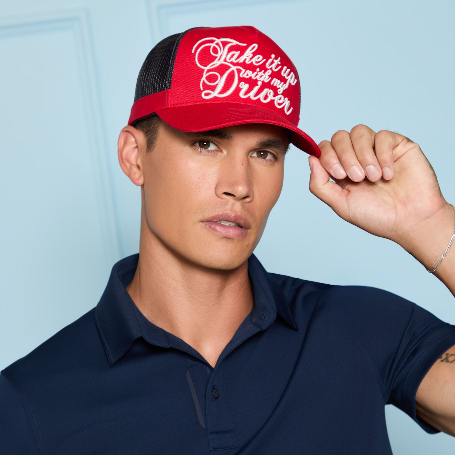 TAKE IT UP WITH MY DRIVER TRUCKER HAT |HATS | G/FORE Online