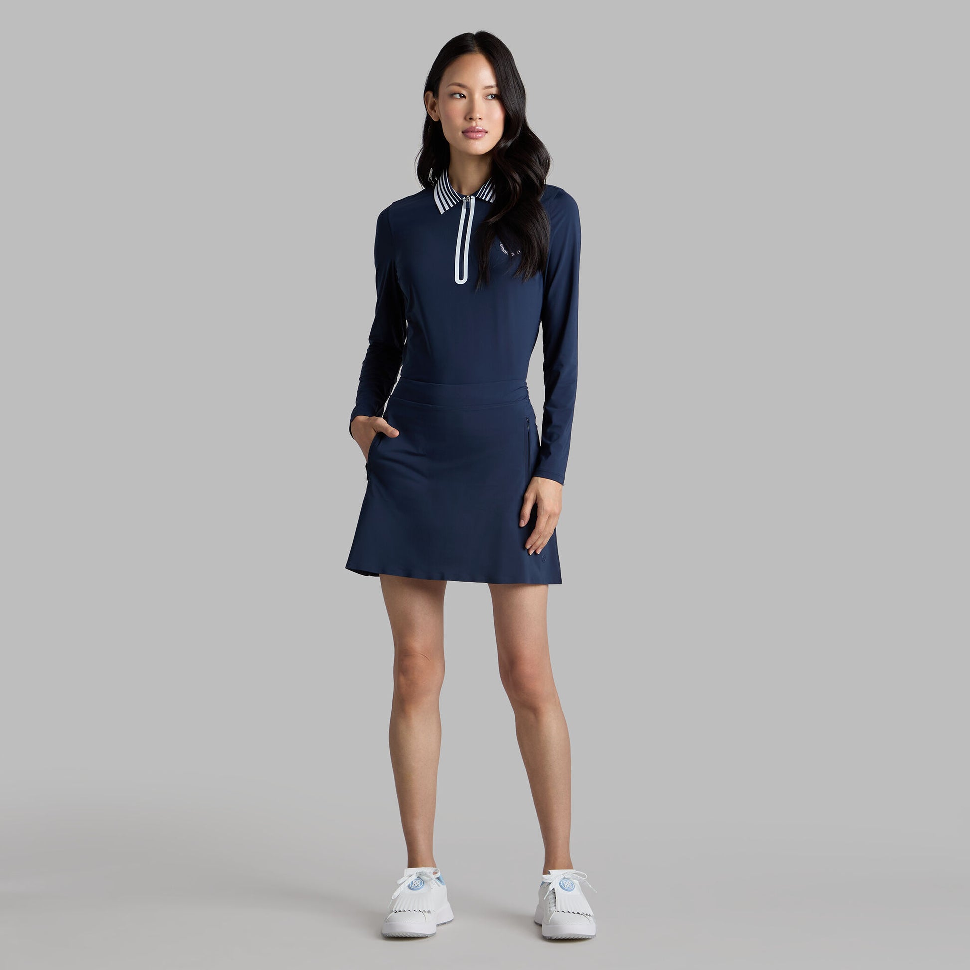 LTD RELEASE 2026 U.S. OPEN SILKY TECH NYLON QUARTER ZIP POLO | G/FORE US