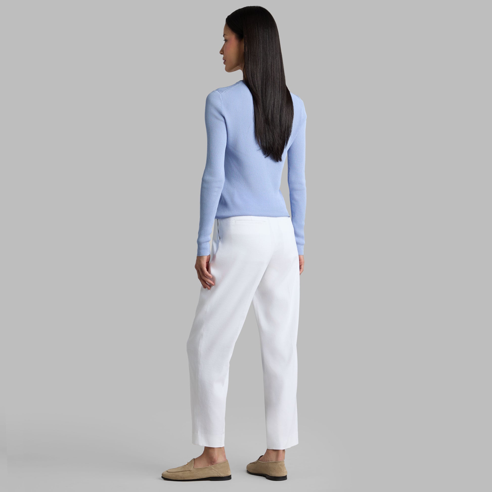 LTD RELEASE LINEN CROPPED PLEATED TROUSER | G/FORE Discount