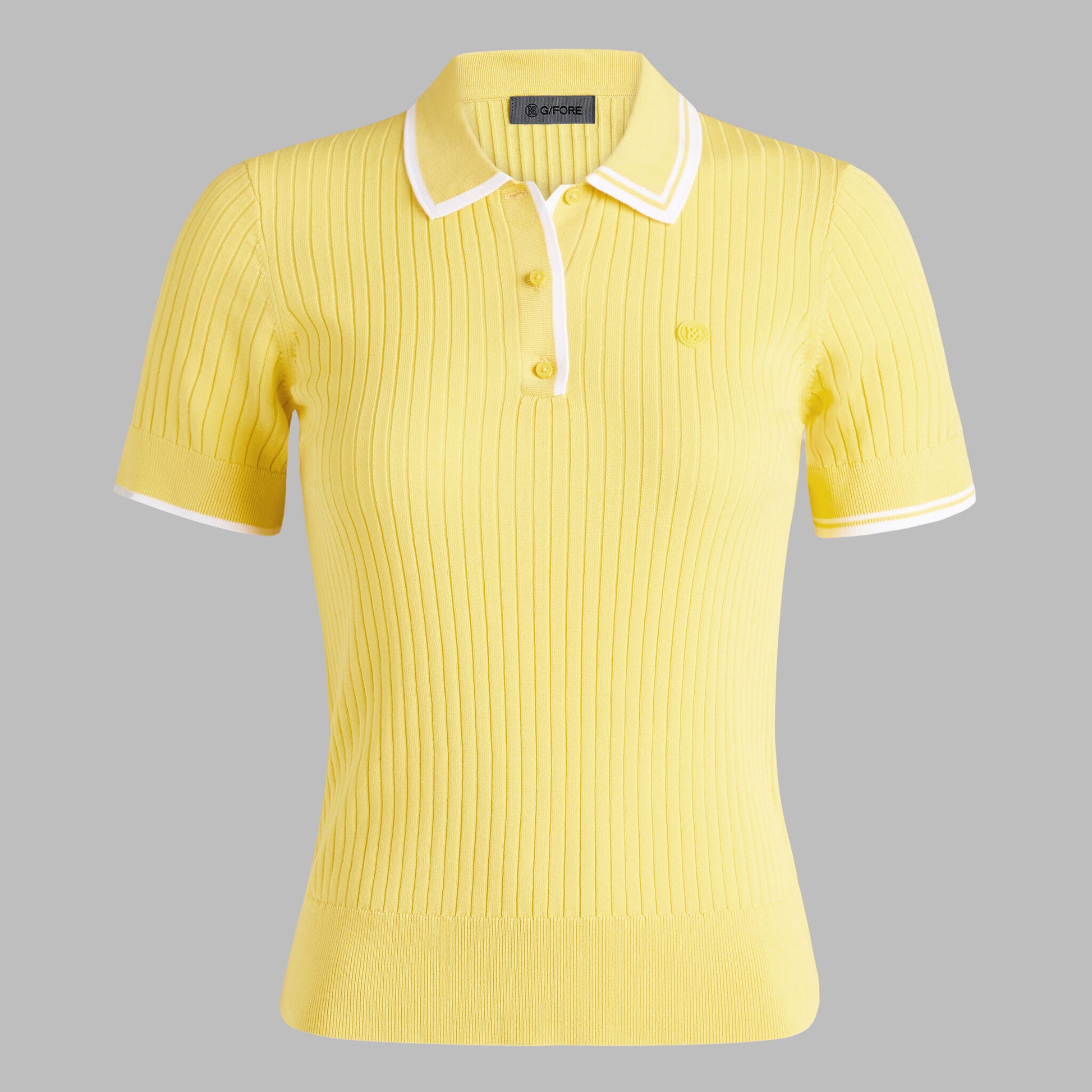RIBBED KNIT SWEATER POLO | G/FORE