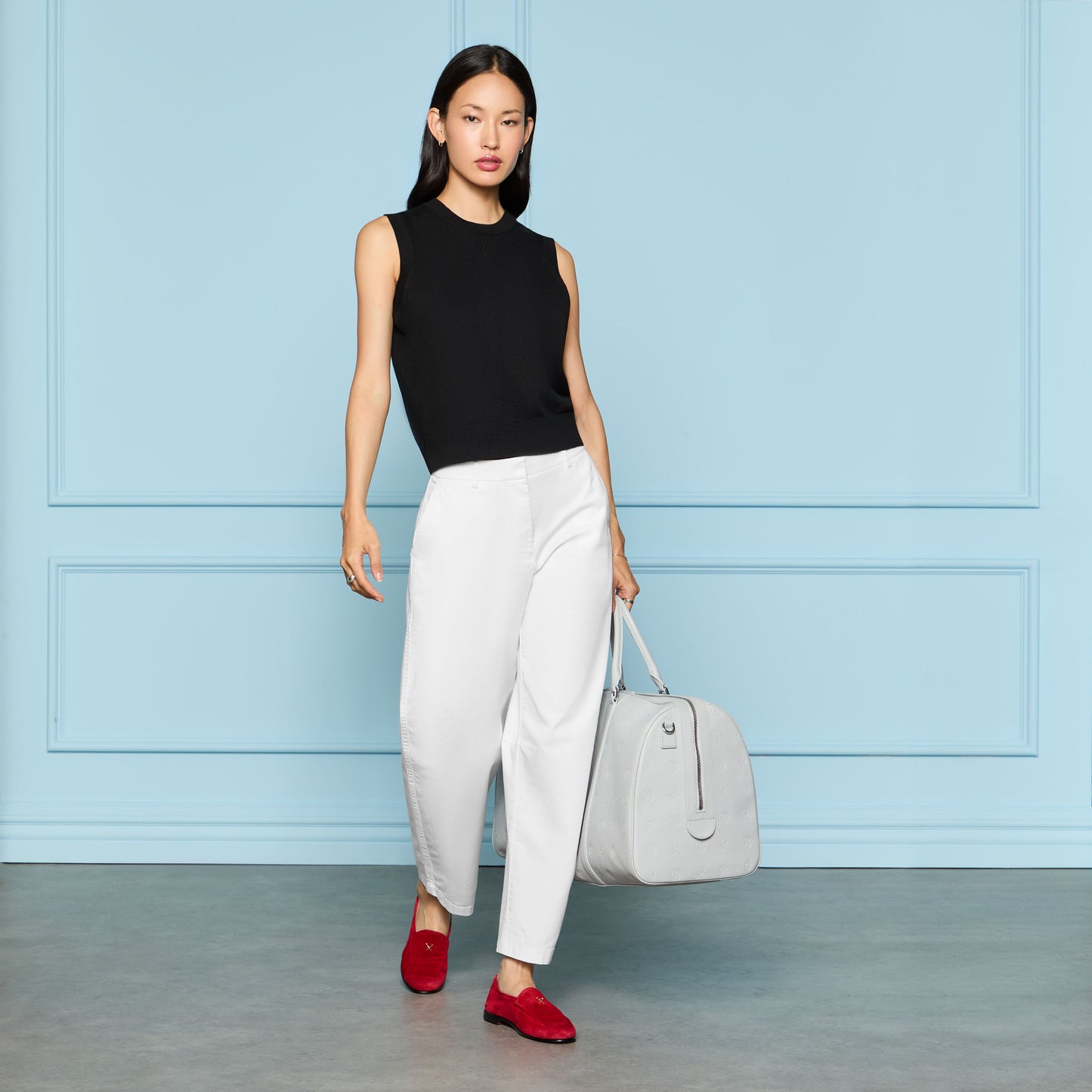 LTD RELEASE STRETCH COTTON GABARDINE BARREL LEG TROUSER | G/FORE Online