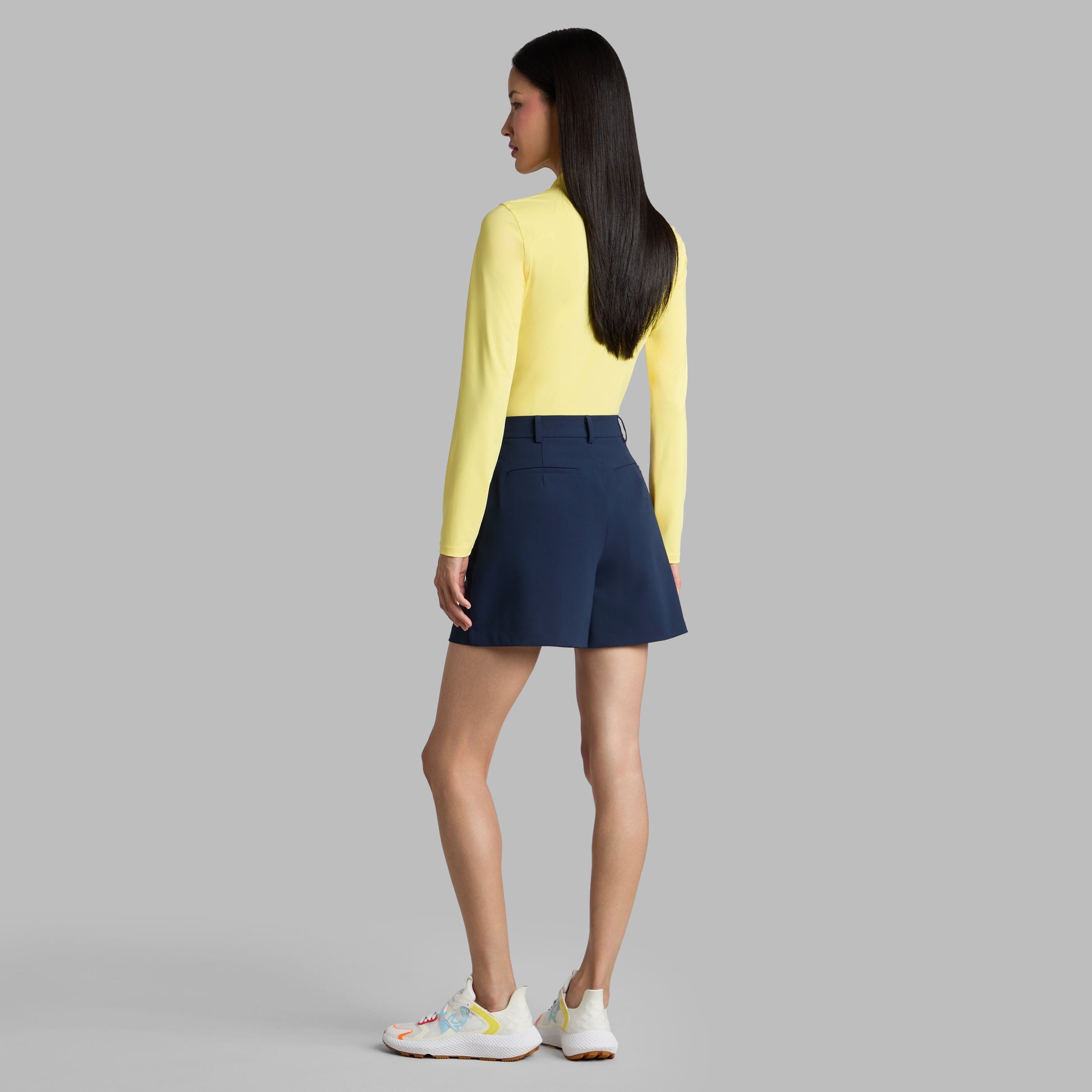 SILKY TECH NYLON LONG SLEEVE 1/4 ZIP POLO | G/FORE sale