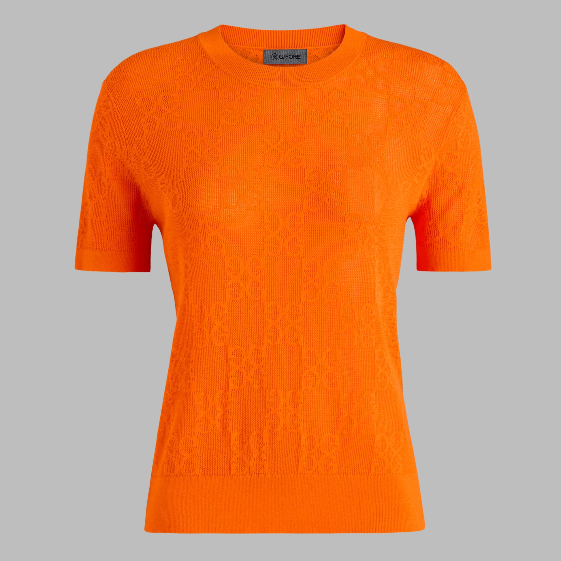 POINTELLE G SHORT SLEEVE SWEATER | G/FORE sale