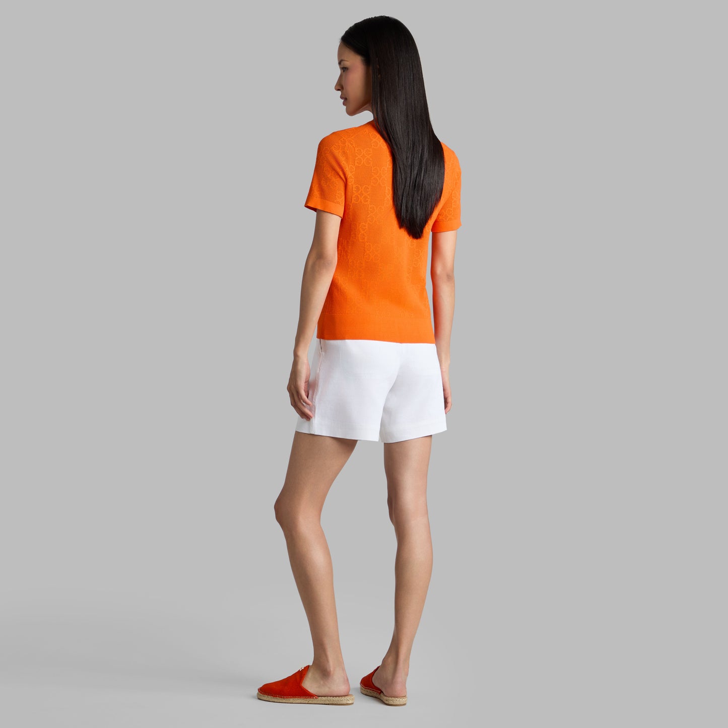 POINTELLE G SHORT SLEEVE SWEATER | G/FORE sale