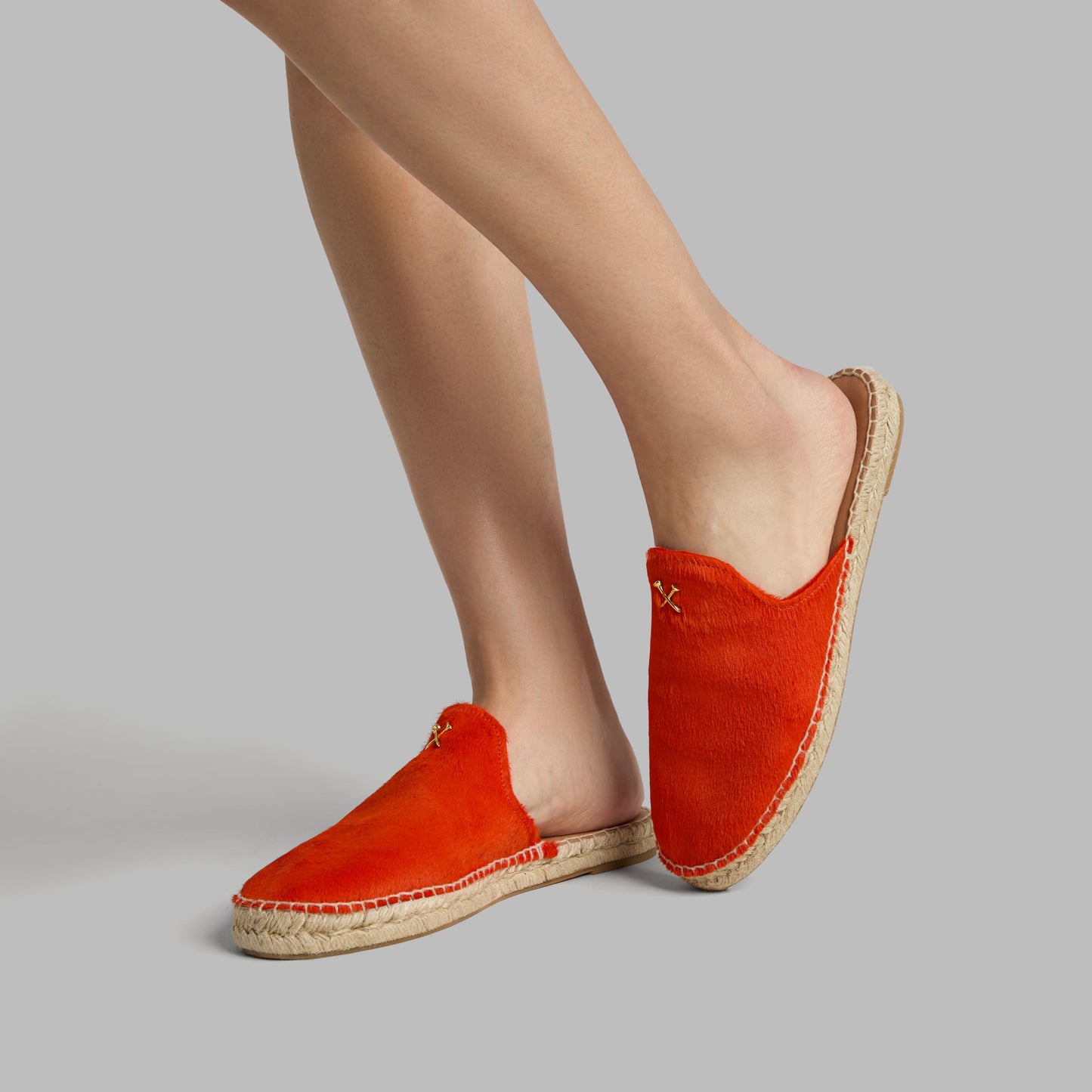 METAL TEES PONY HAIR ESPADRILLE | G/FORE US
