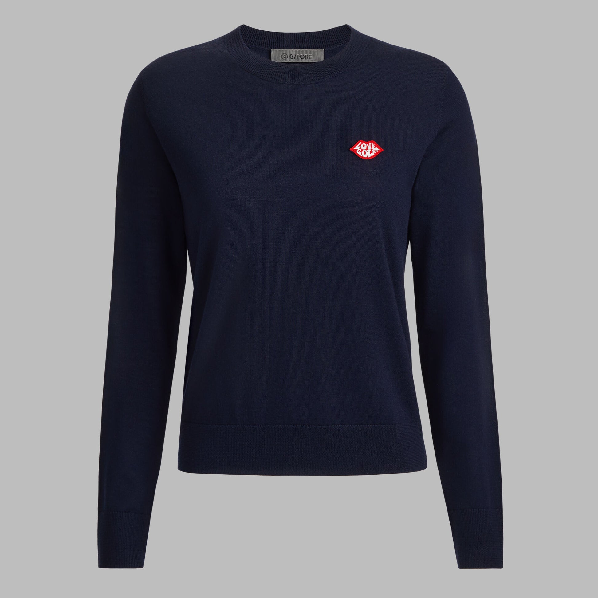 LOVE GOLF MERINO WOOL CREWNECK SWEATER | G/FORE New