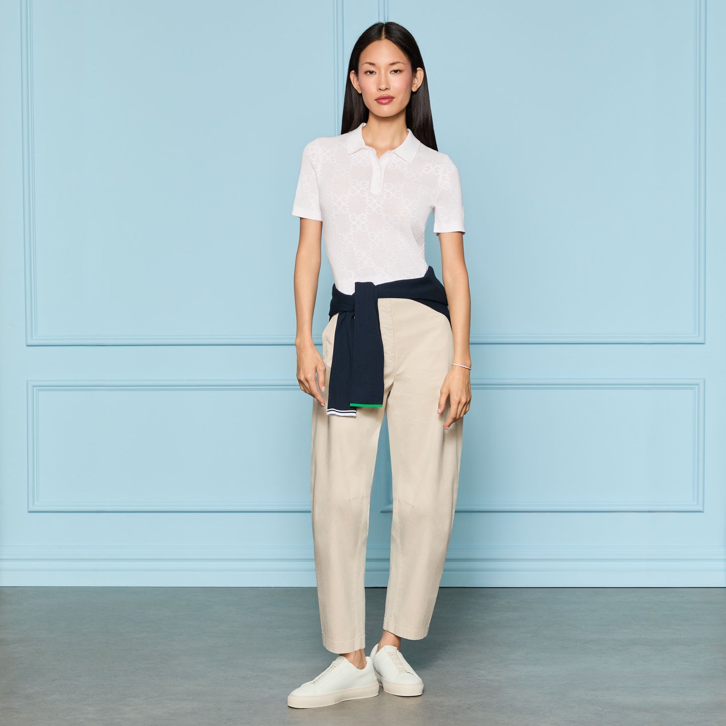 LTD RELEASE STRETCH COTTON GABARDINE BARREL LEG TROUSER | G/FORE