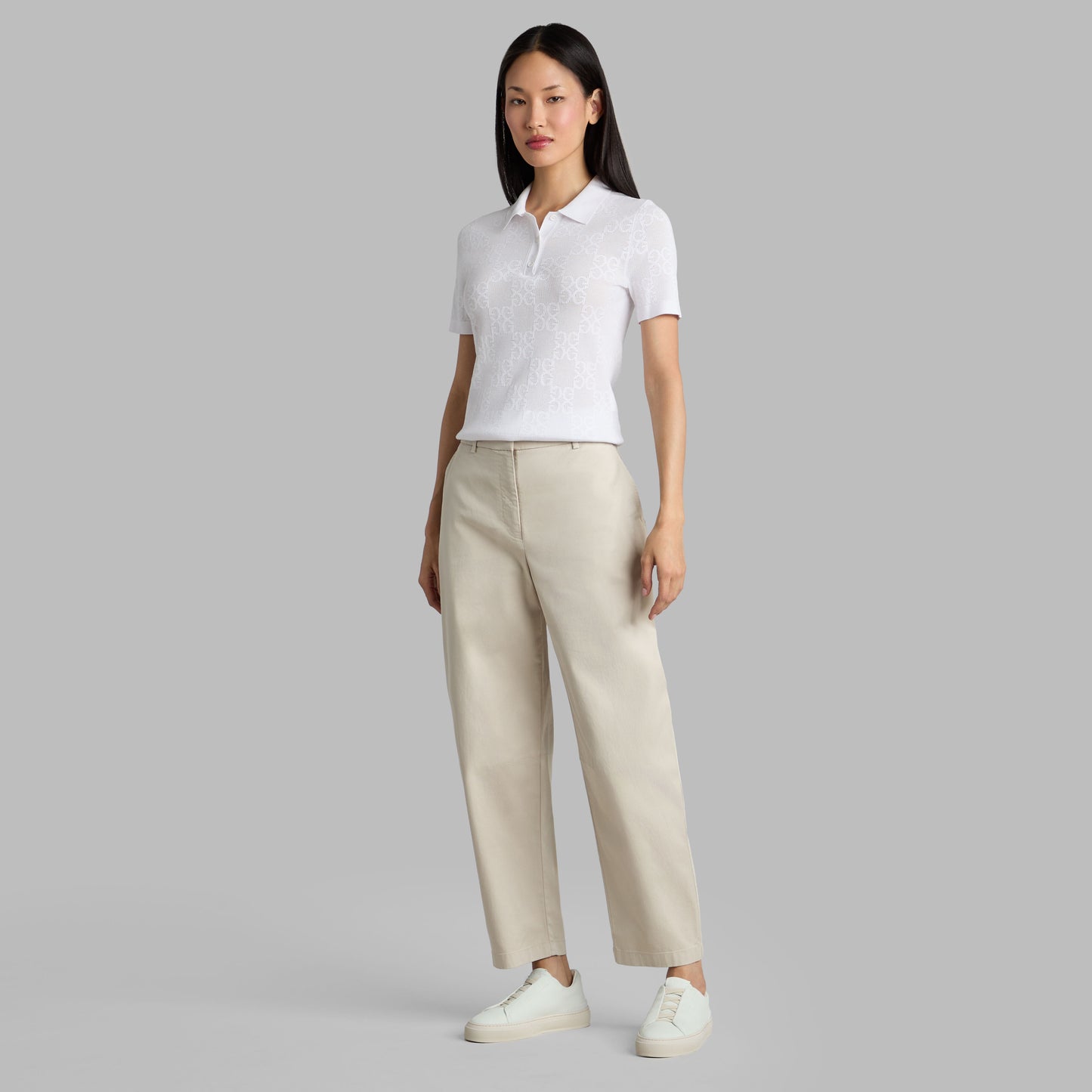 LTD RELEASE STRETCH COTTON GABARDINE BARREL LEG TROUSER | G/FORE