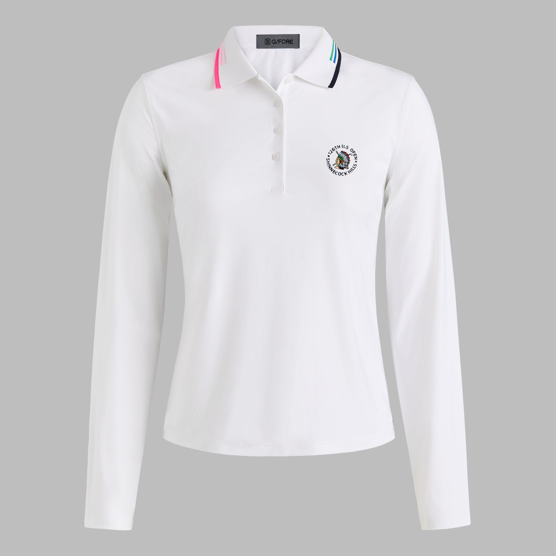 2026 U.S. OPEN SILKY TECH NYLON LONG SLEEVE POLO | G/FORE Online