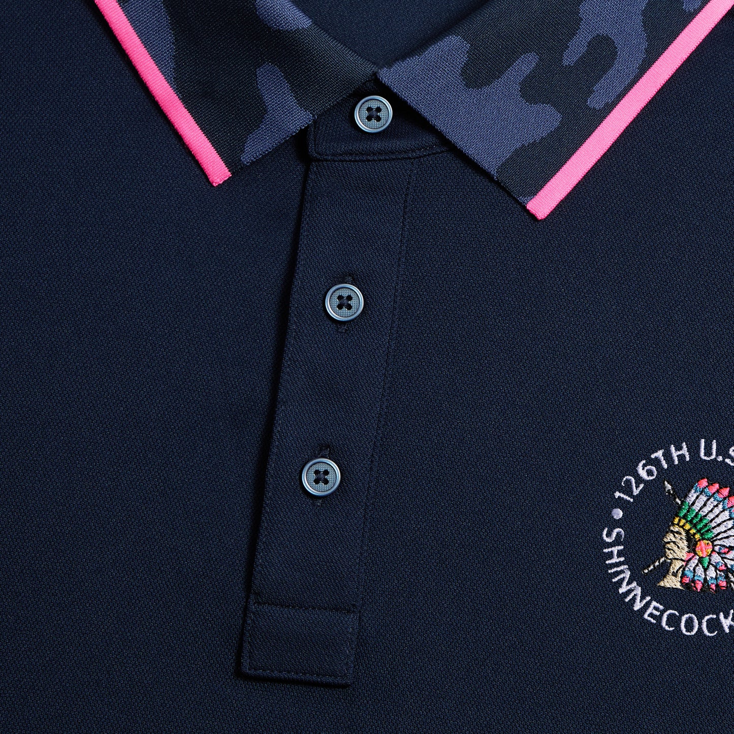 2026 U.S. OPEN CAMO COLLAR PERFORMANCE PIQUÉ POLO | G/FORE New