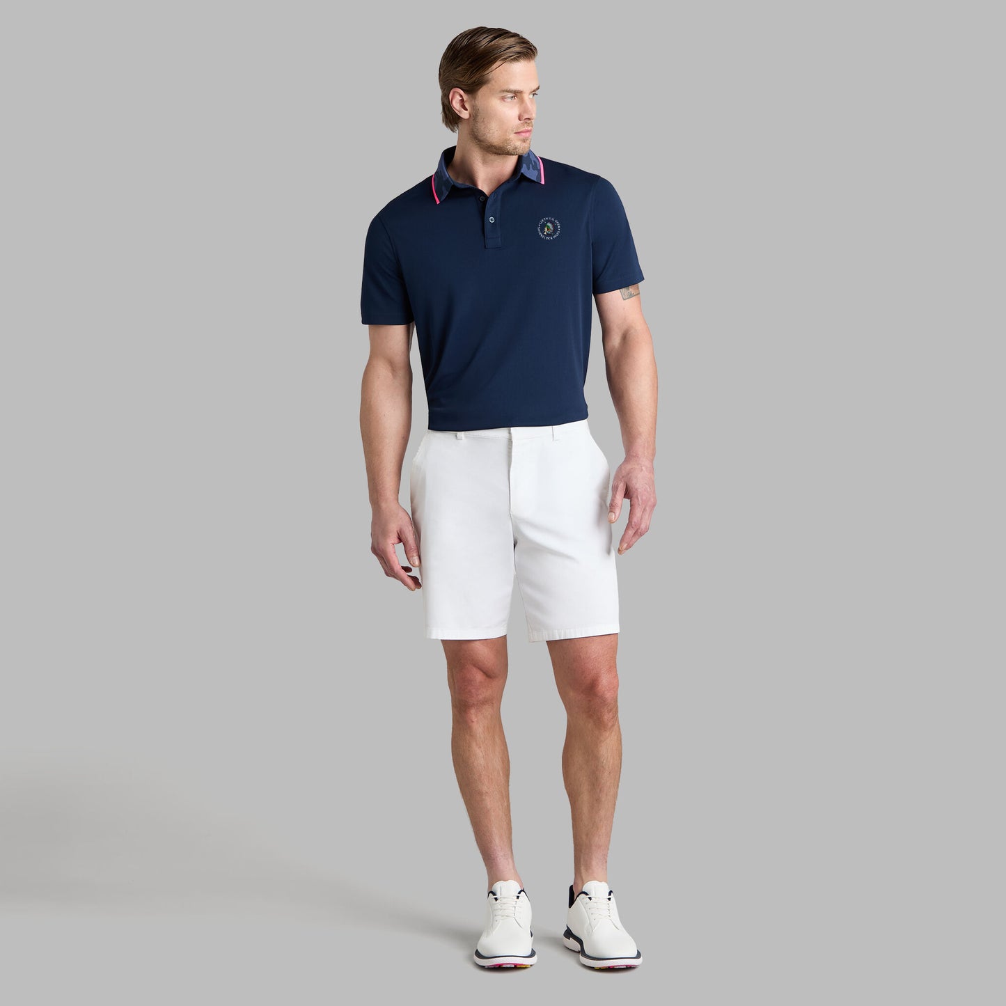 2026 U.S. OPEN CAMO COLLAR PERFORMANCE PIQUÉ POLO | G/FORE New