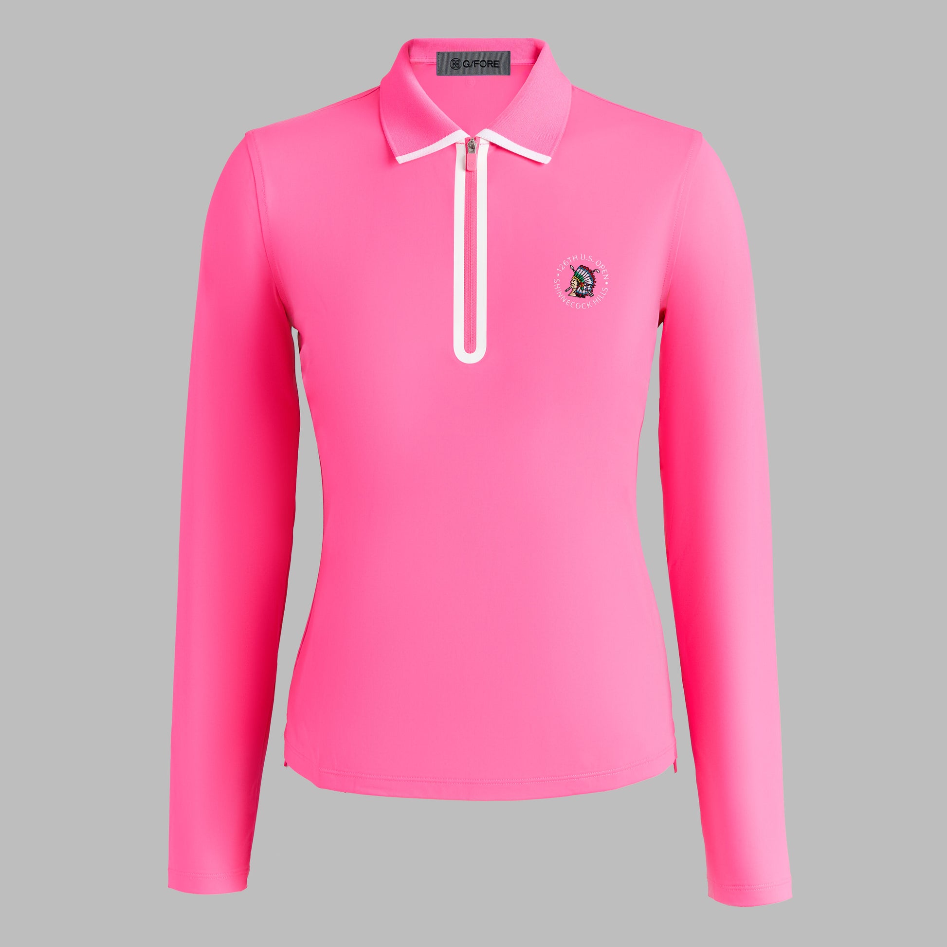 2026 U.S. OPEN SOFT TECH JERSEY LONG SLEEVE ZIP POLO | G/FORE Discount