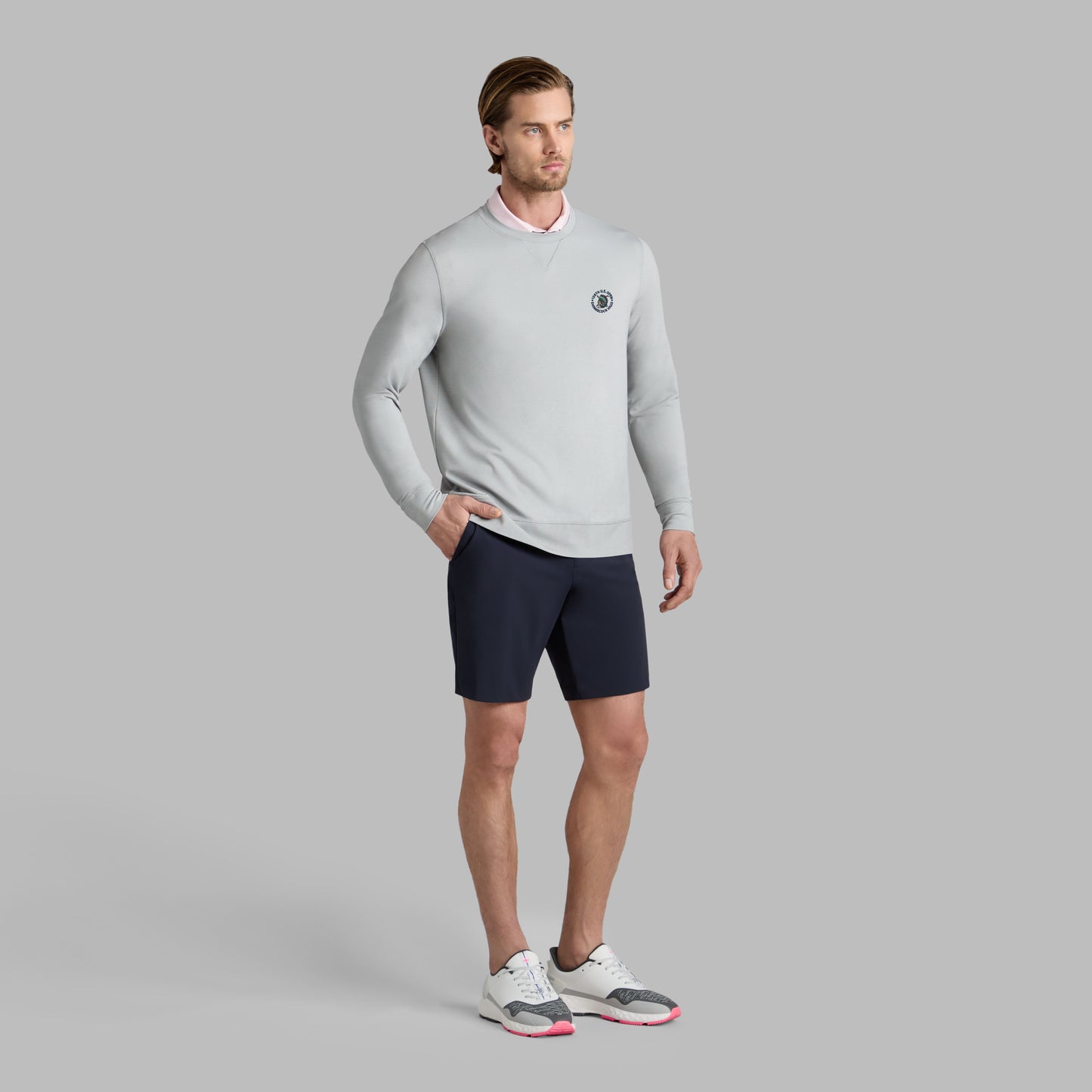 LTD RELEASE 2026 U.S. OPEN PERFORMANCE PIQUÉ CREWNECK LAYER | G/FORE US