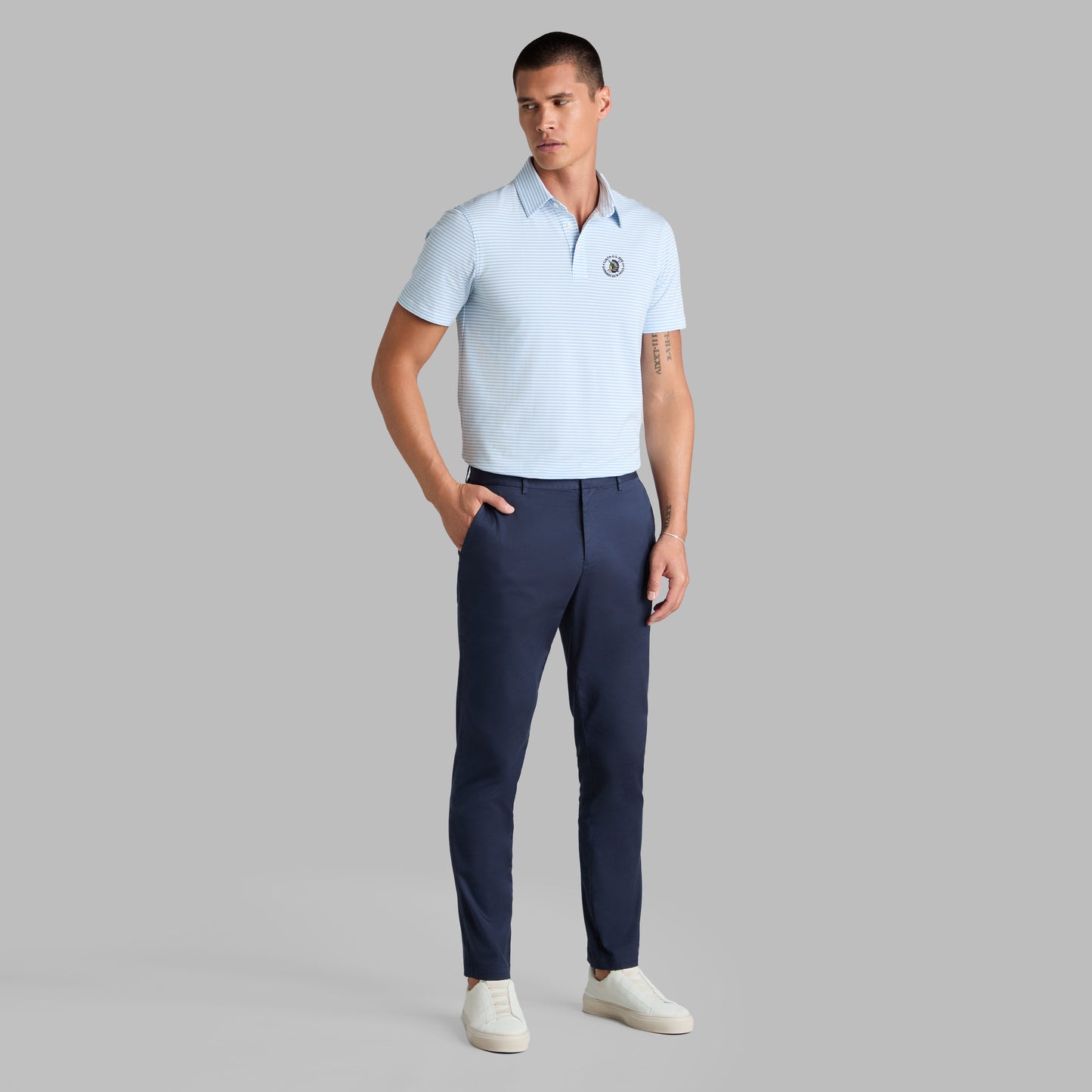 2026 U.S. OPEN ALL PLAY STRIPE STRETCH KNIT POLO | G/FORE