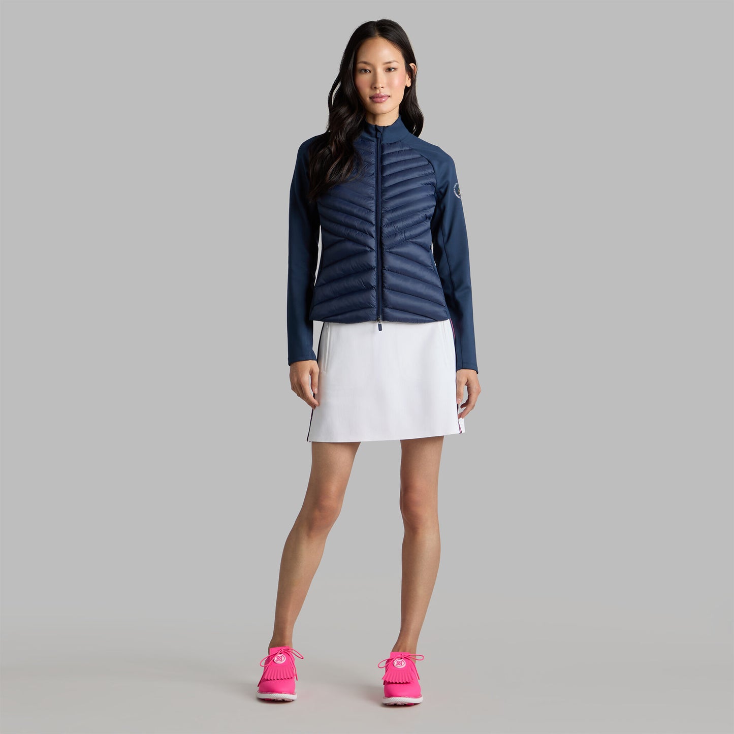 LTD RELEASE 2026 U.S. OPEN HYBRID QUILTED STRETCH TECH INTERLOCK JACKET | G/FORE New