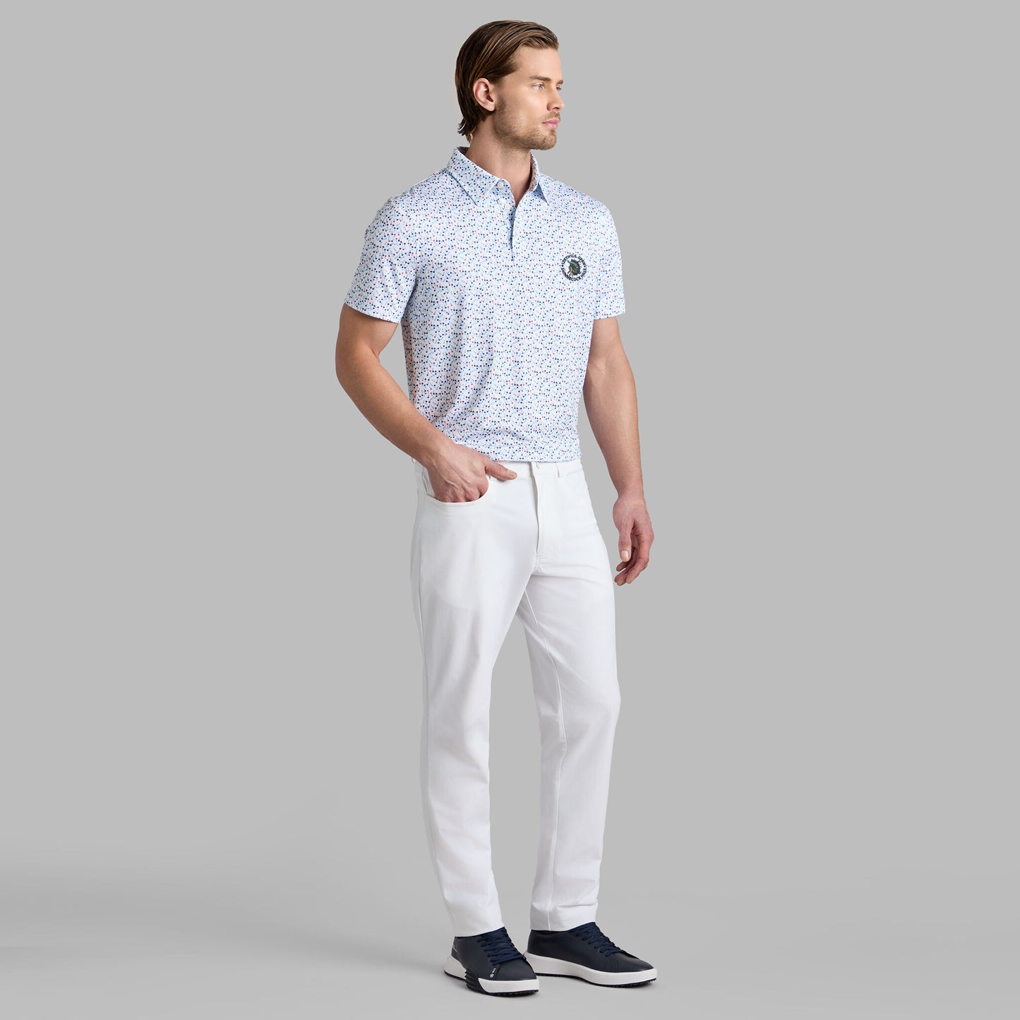 LTD RELEASE 2026 U.S. OPEN AYE POPPY TECH JERSEY POLO | G/FORE