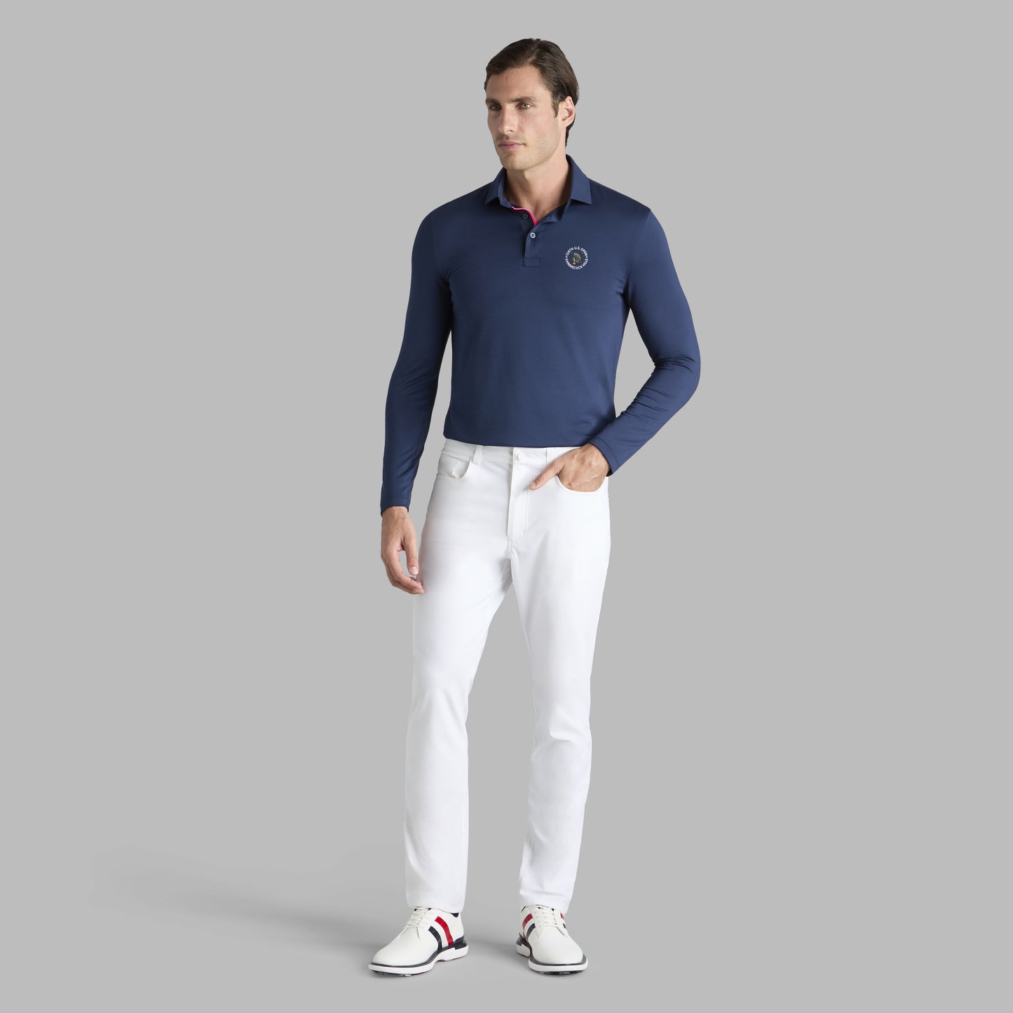 LTD RELEASE 2026 U.S. OPEN ALL PLAY LONG SLEEVE POLO | G/FORE On sale