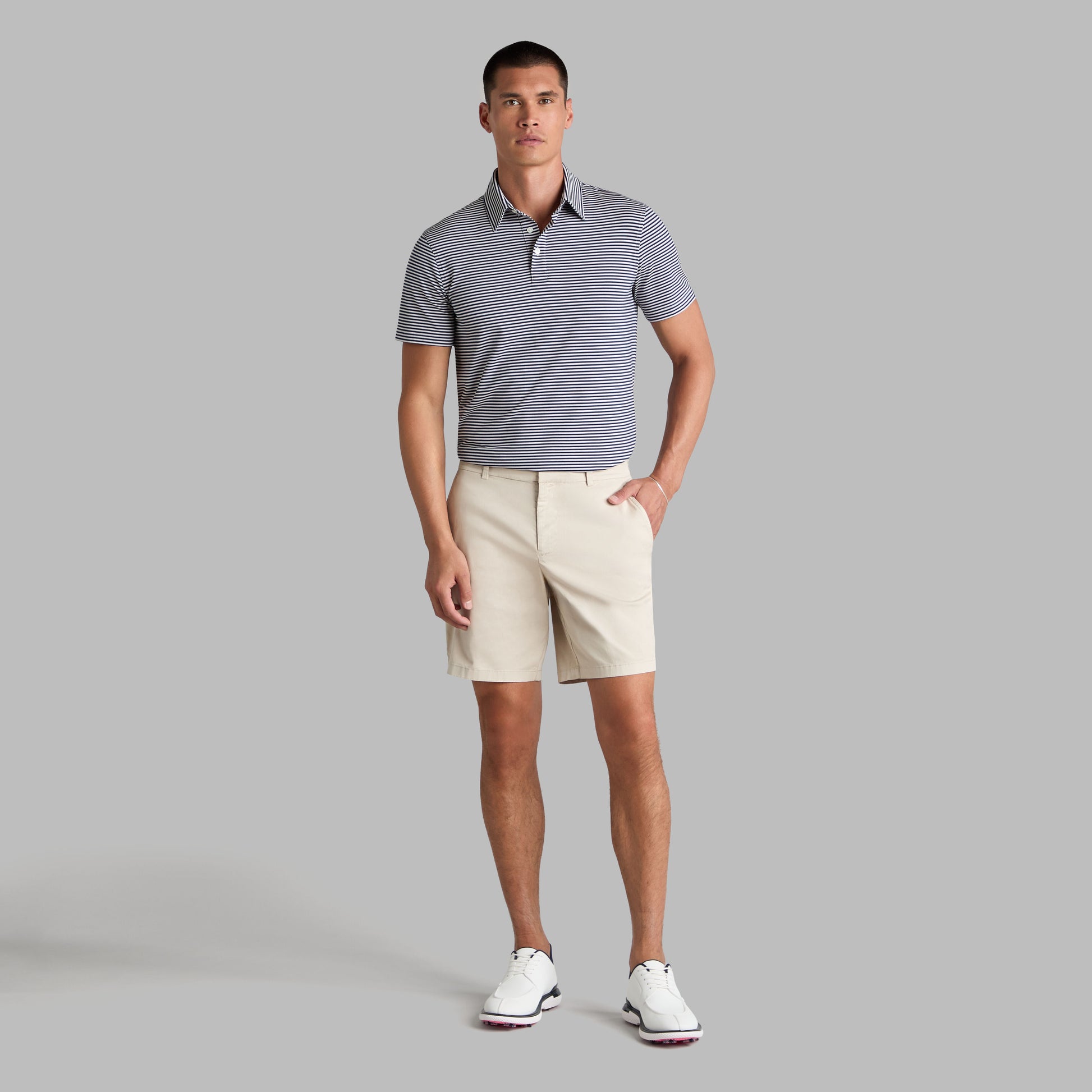 ALL PLAY STRIPE STRETCH KNIT POLO | G/FORE Near me
