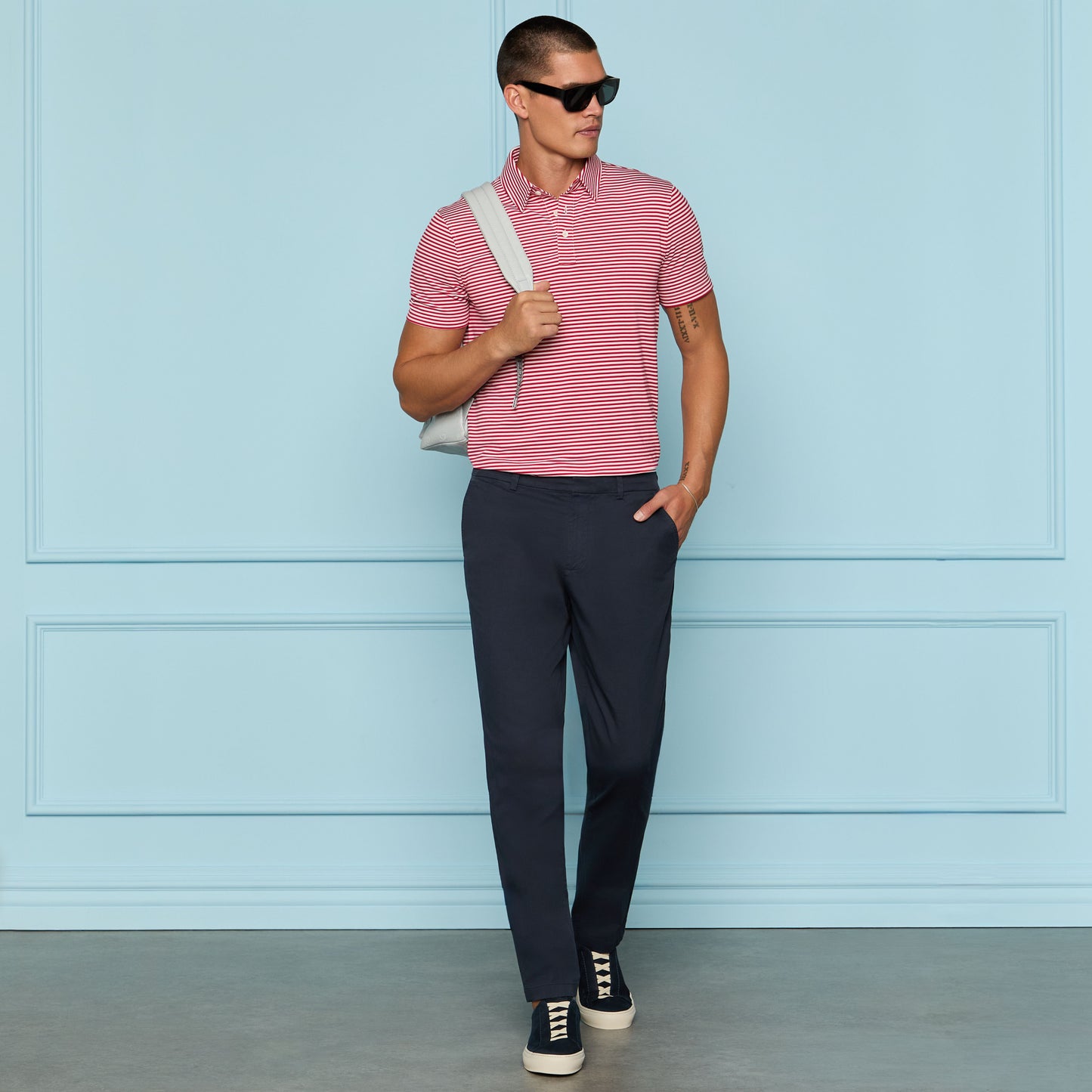ALL PLAY COTTON STRETCH STRAIGHT LEG TROUSER | G/FORE