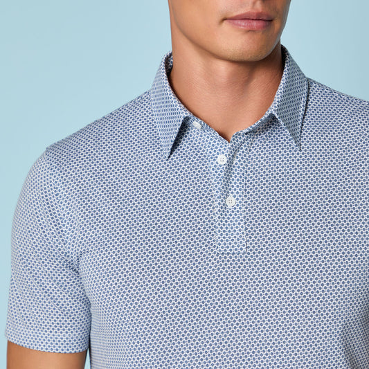 MOSAIC ALL PLAY STRETCH KNIT POLO | G/FORE Online