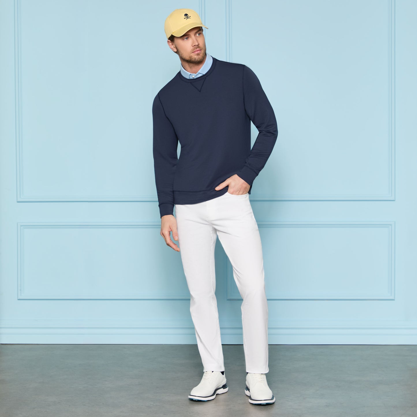 ALL PLAY TERRY CREWNECK | G/FORE For Sale