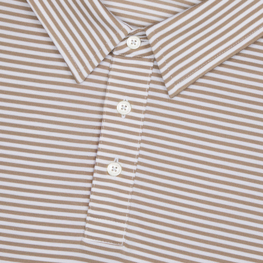 ALL PLAY STRIPE STRETCH KNIT POLO | G/FORE On sale