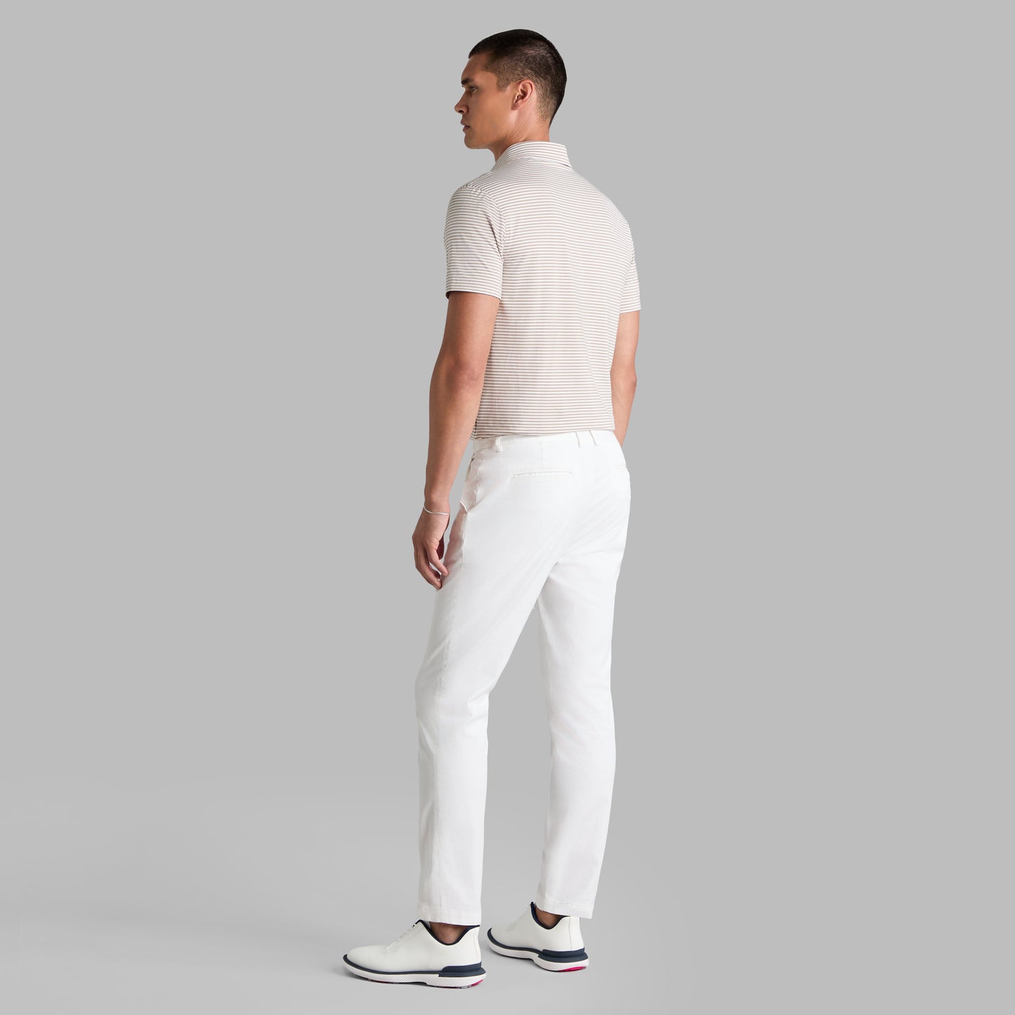ALL PLAY STRIPE STRETCH KNIT POLO | G/FORE On sale