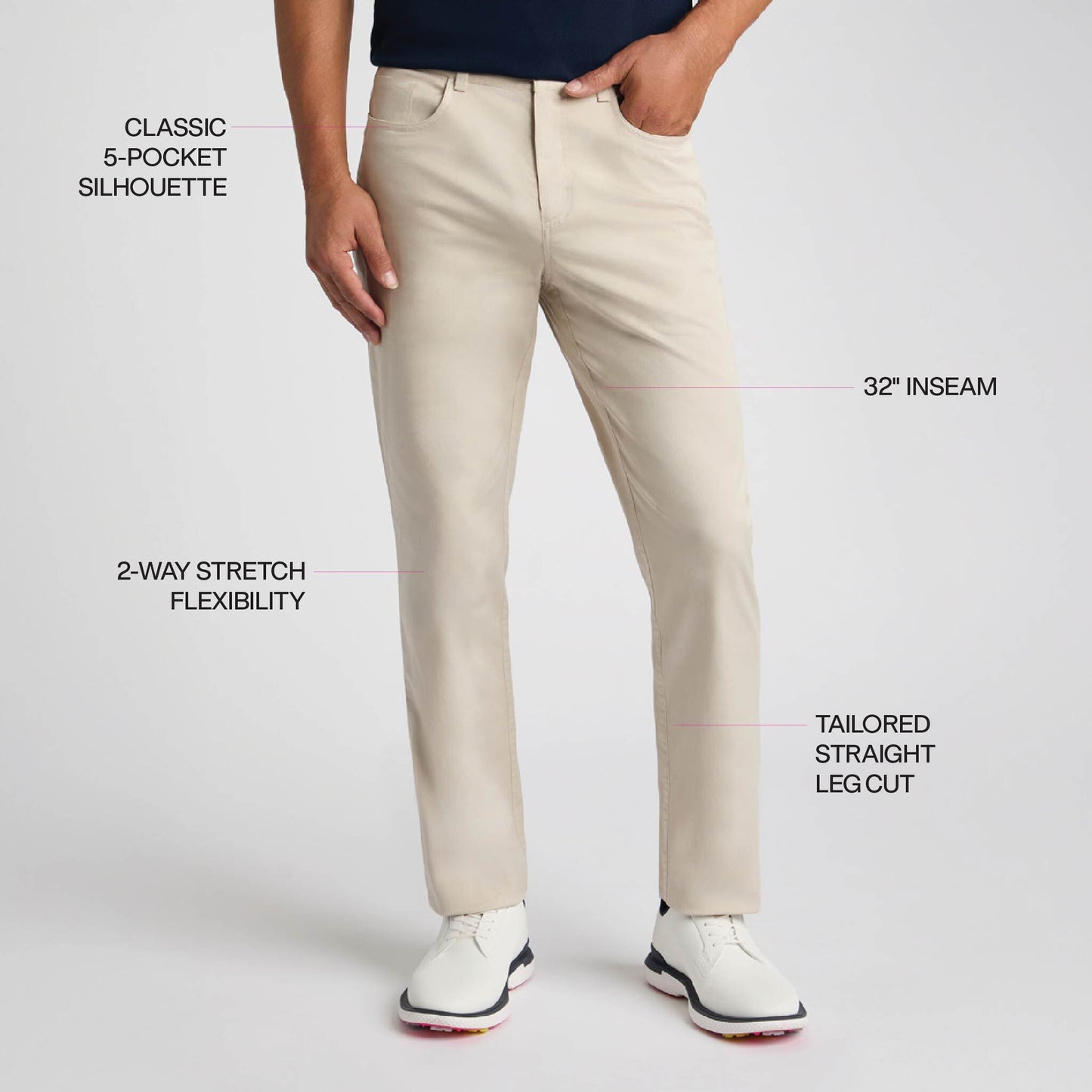 ALL PLAY COTTON STRETCH 5 POCKET STRAIGHT LEG PANT | G/FORE