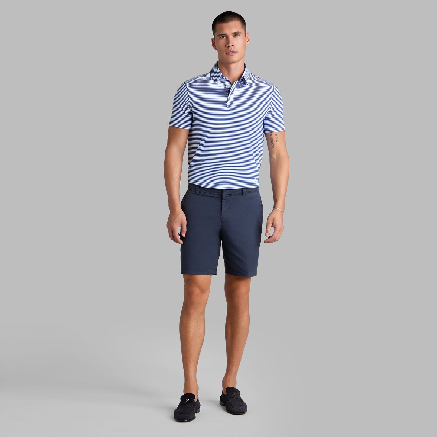 ALL PLAY STRIPE STRETCH KNIT POLO | G/FORE Online
