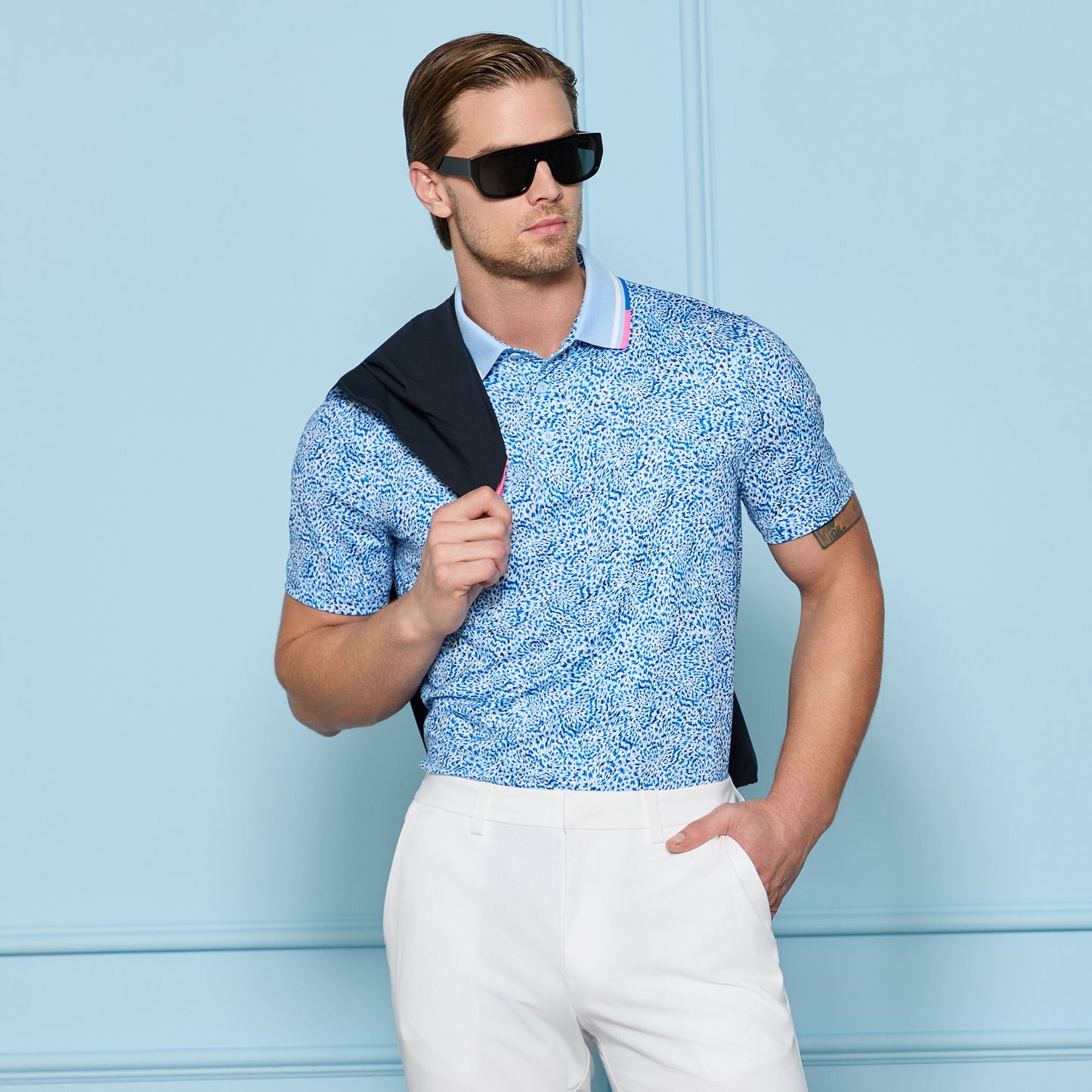 FIREWORKS TECH JERSEY POLO | G/FORE On sale