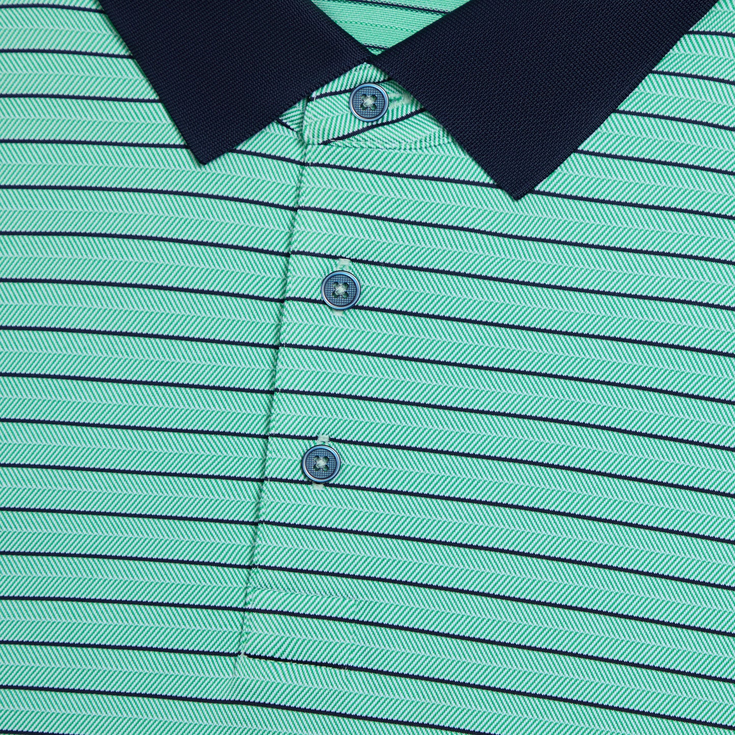 HERRINGBONE STRIPE TECH JERSEY POLO | G/FORE Discount