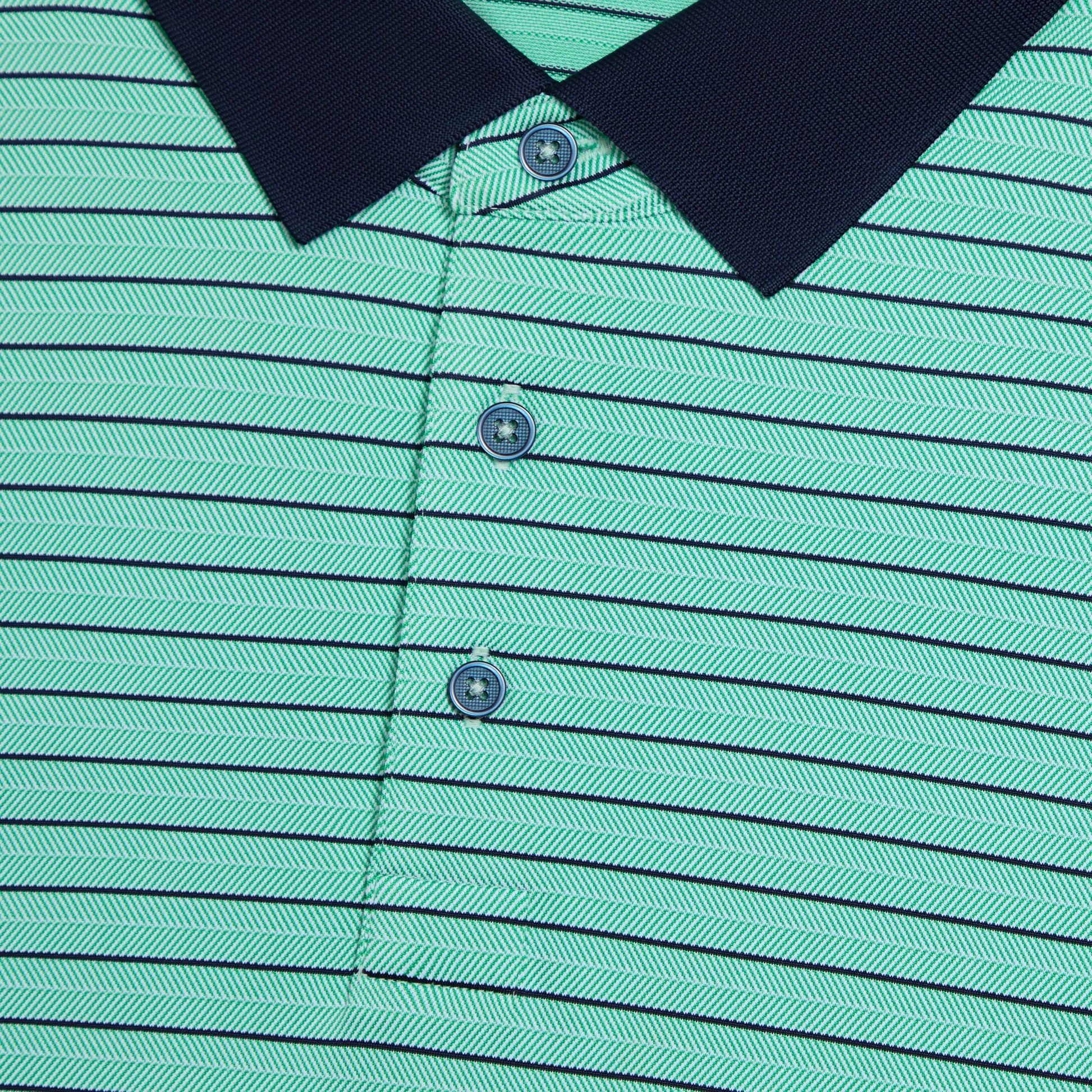 HERRINGBONE STRIPE TECH JERSEY POLO | G/FORE Discount