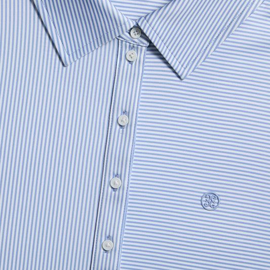 MIX STRIPE SHORT SLEEVE POLO | G/FORE New