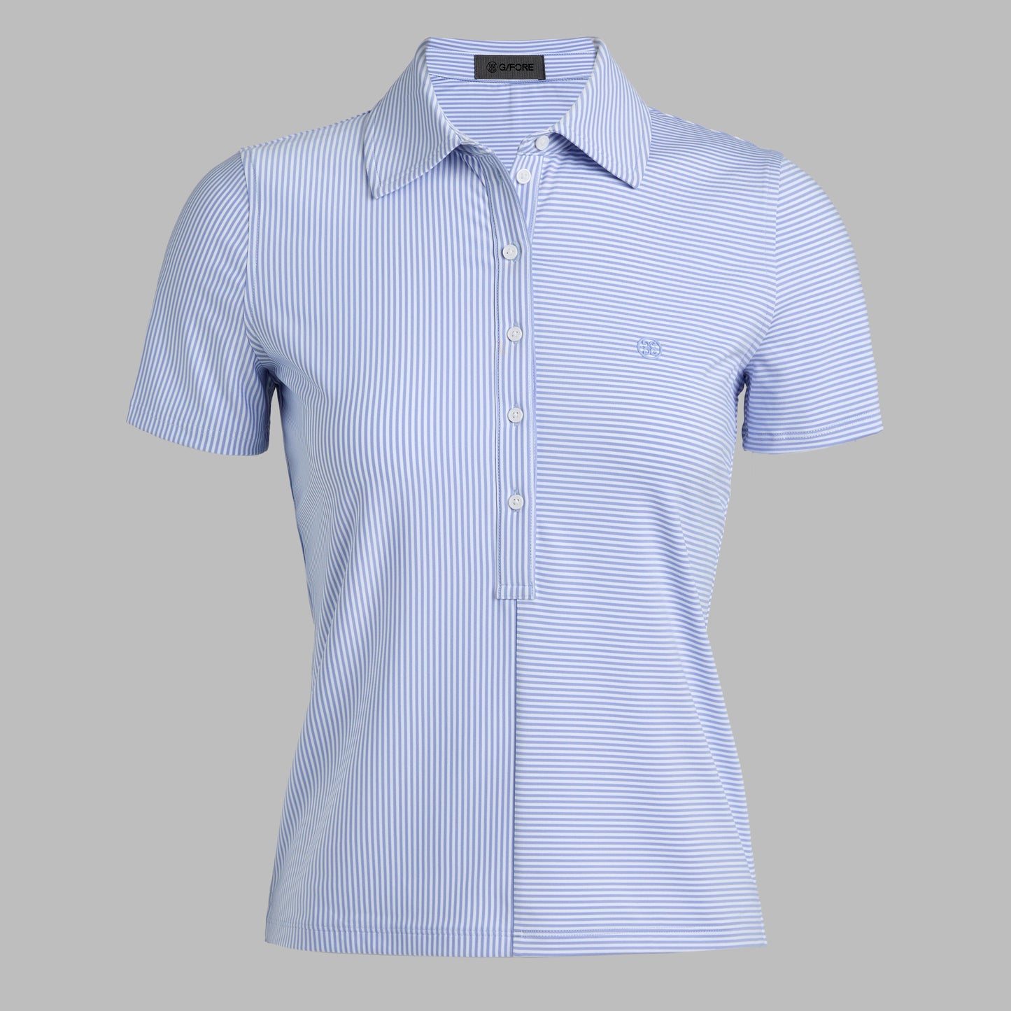 MIX STRIPE SHORT SLEEVE POLO | G/FORE New