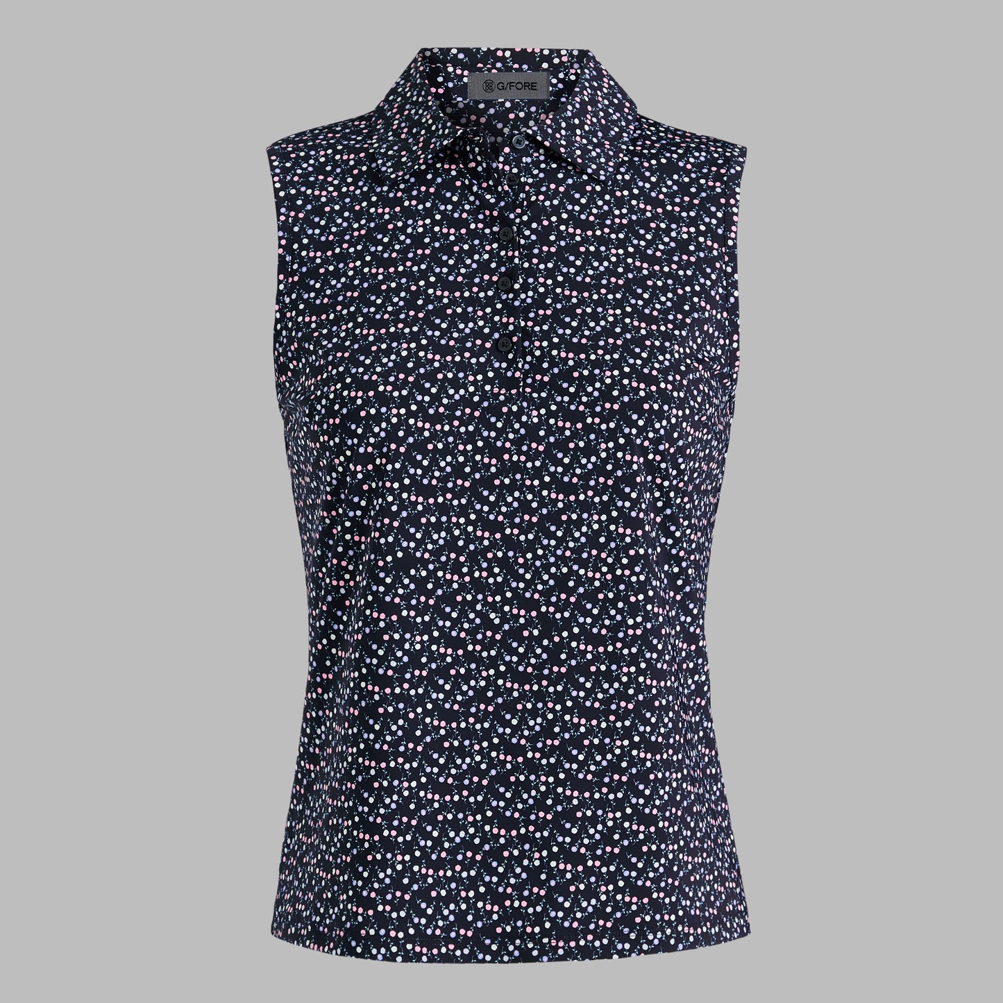 AYE POPPY SILKY TECH NYLON SLEEVELESS POLO | G/FORE