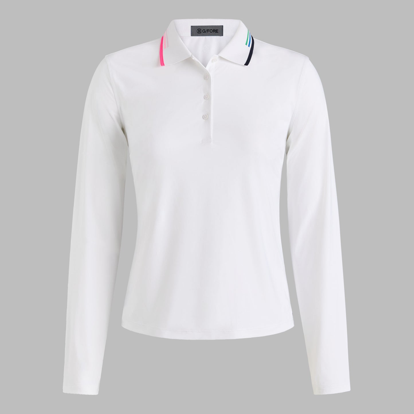 SILKY TECH NYLON LONG SLEEVE POLO | G/FORE Online