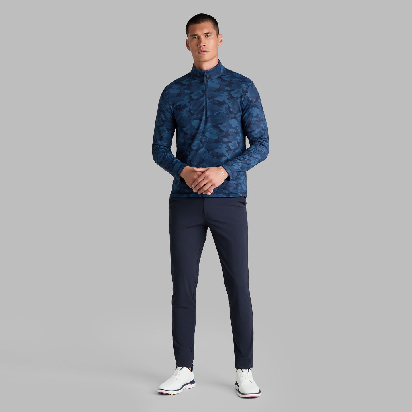 BRUSHED BACK TECH TERRY QUARTER ZIP PULLOVER | G/FORE Discount