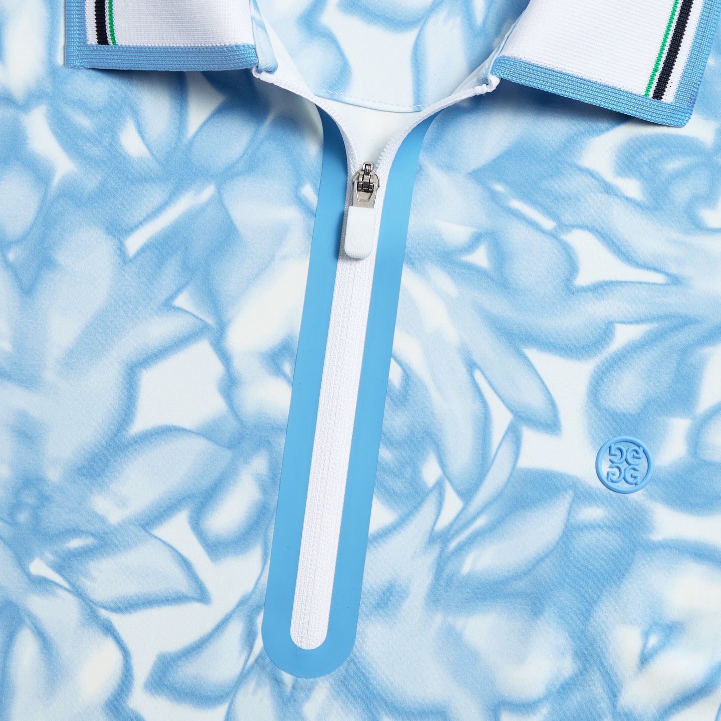 TRIPPY FLORAL SILKY TECH NYLON SLEEVELESS POLO | G/FORE Online