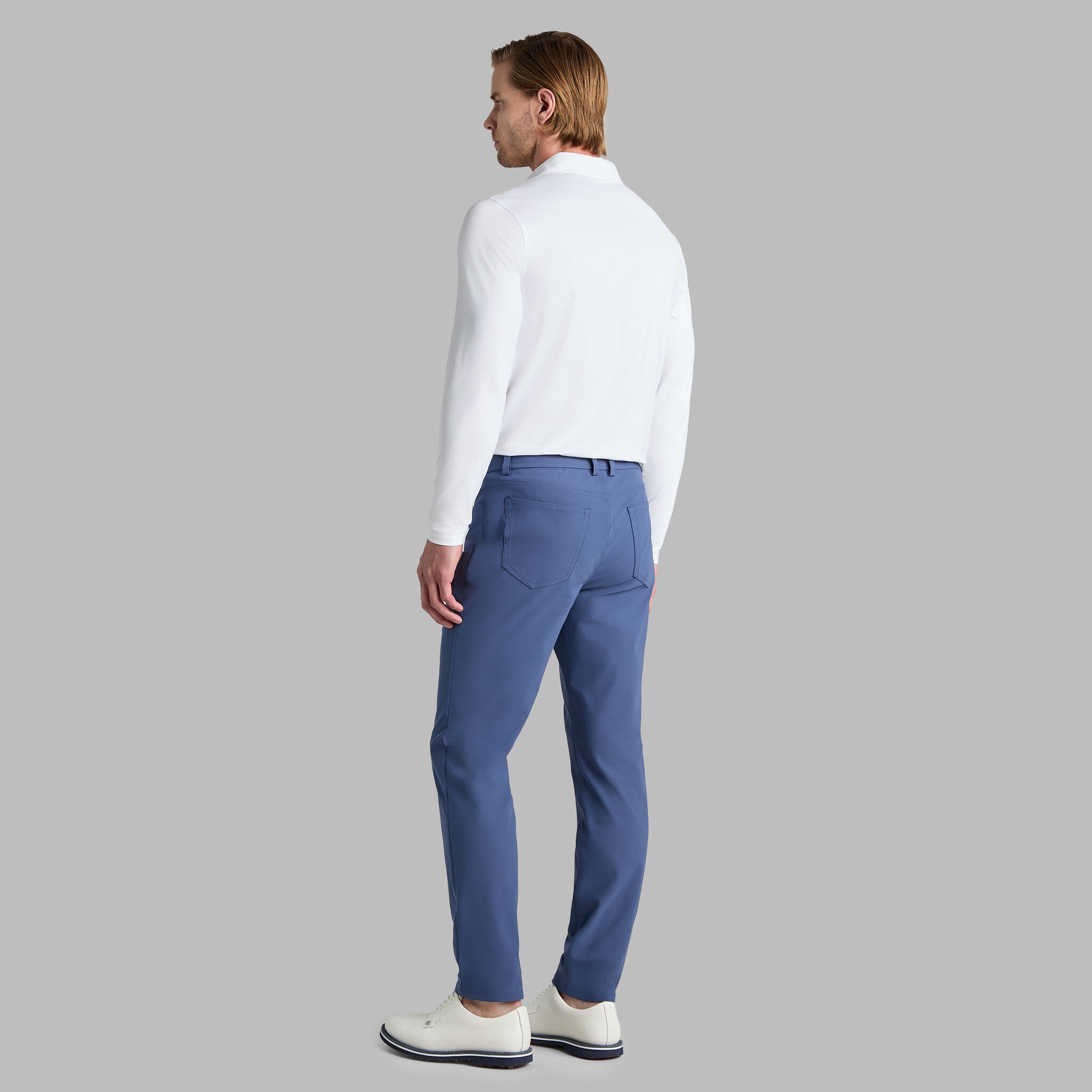 MÉLANGE ICE NYLON LONG SLEEVE POLO | G/FORE Discount